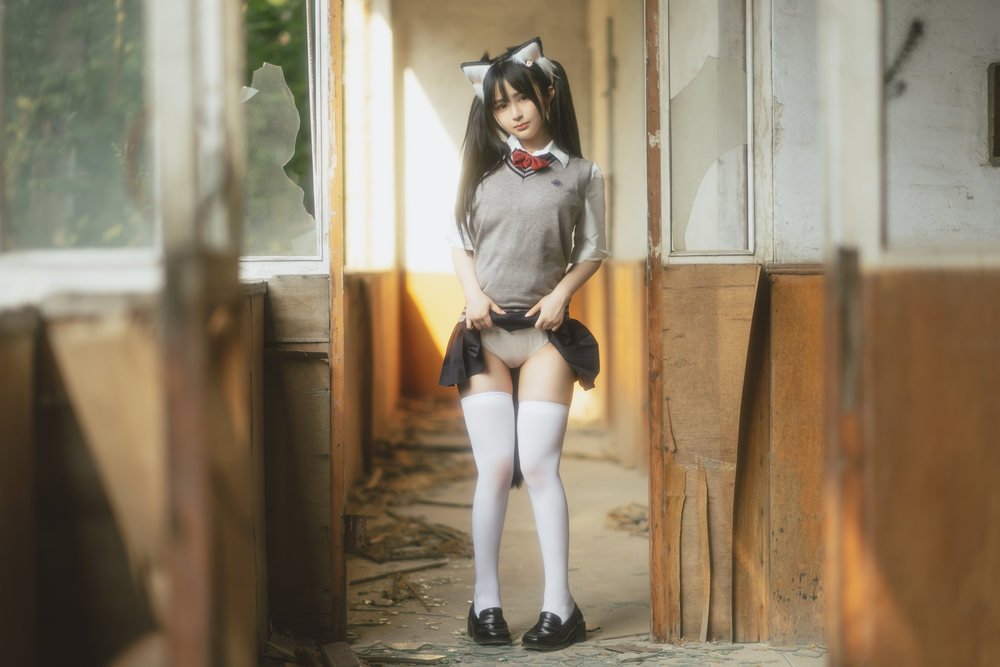 Sakurai Nene 废墟 JK 화보 세트