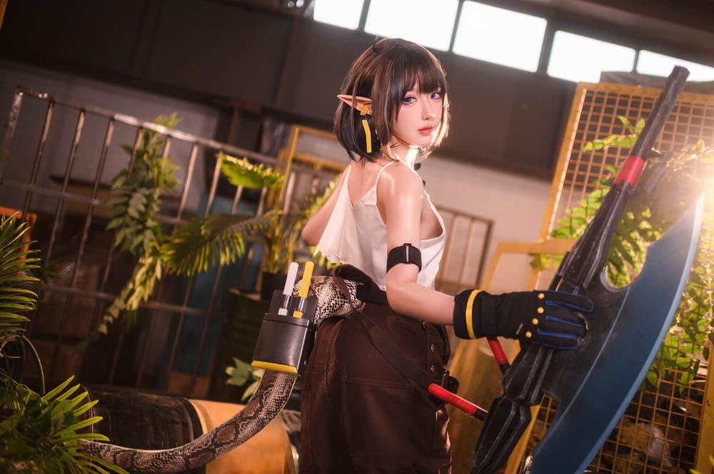 阿包也是兔娘 06月艦長 明日方舟 森蚺