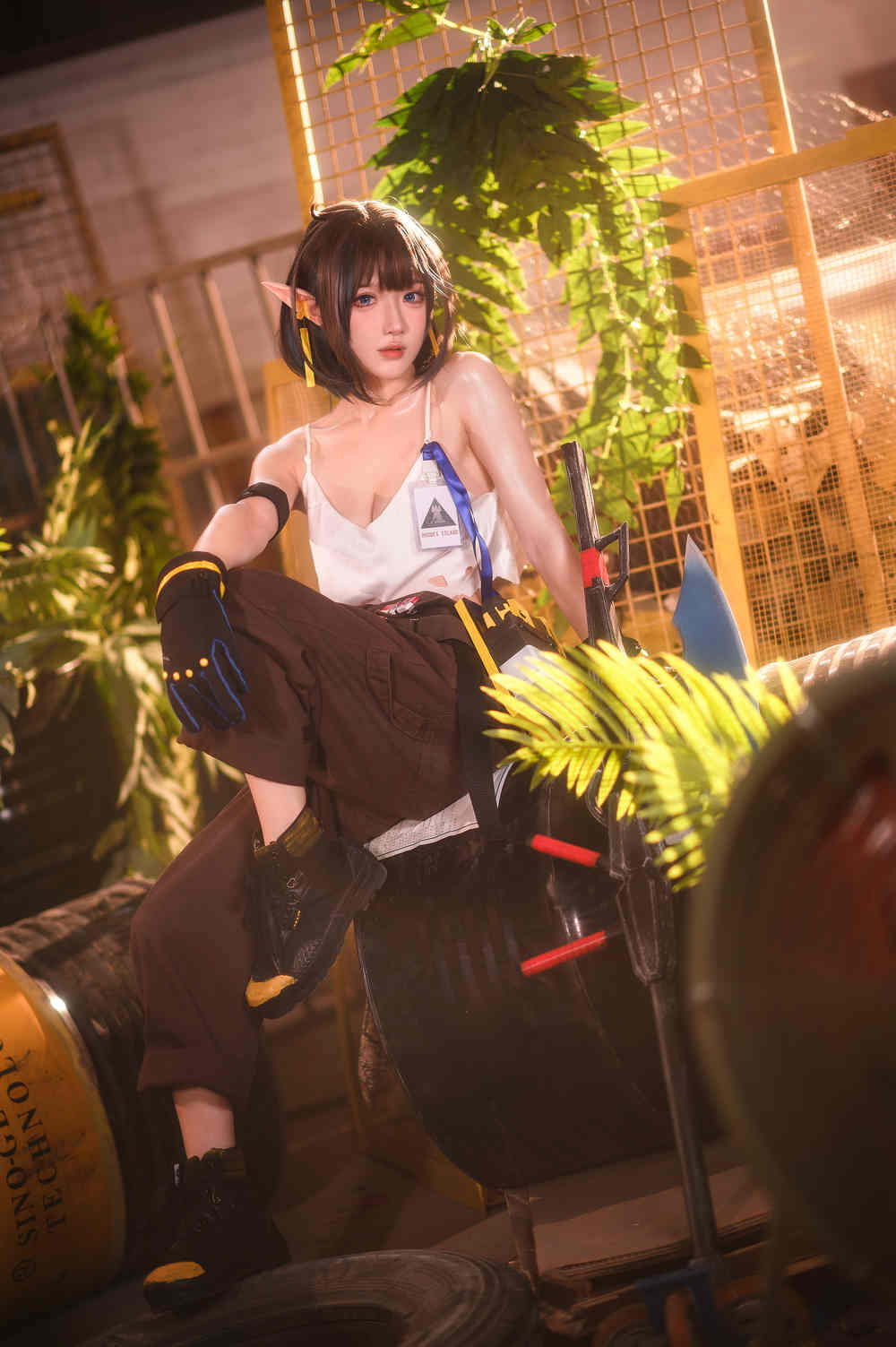 阿包也是兔娘 06月艦長 明日方舟 森蚺