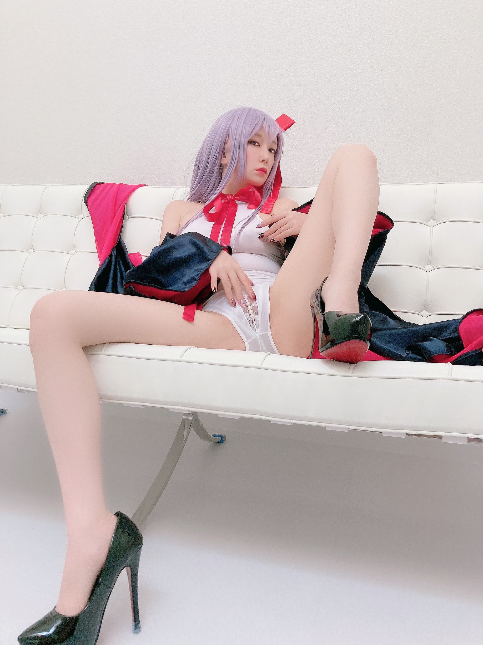 Ringo Mitsuki] すけべな夏、小悪魔系後輩bbちゃんの夏 スケスケえっちな白レオタード祭り
