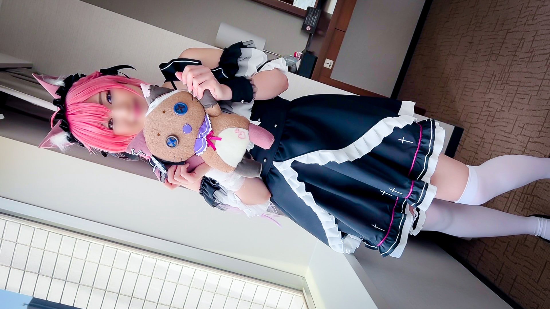真實炮友醬-乃木一之瀨米克類似-E65罩杯18歲肉食清純性欲女子大Cosplayerみゆちぃ-J畢業新鮮人有男友露臉絕對NG全套保險無生中出-個人VeroTuberみけねこ-SexSyndr