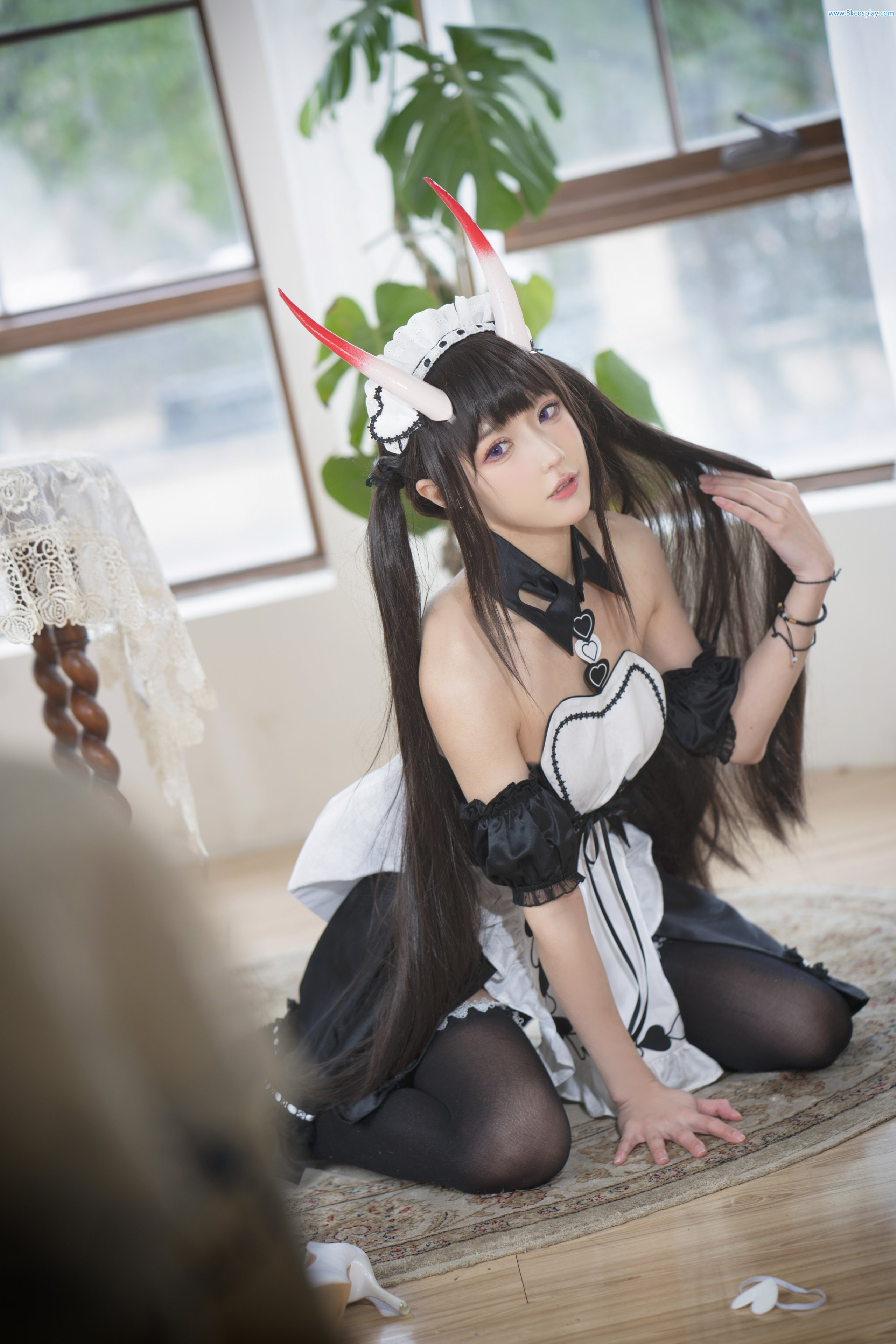 アパオもウサギ娘] 能代メイド アズールレーン 能代 メイド