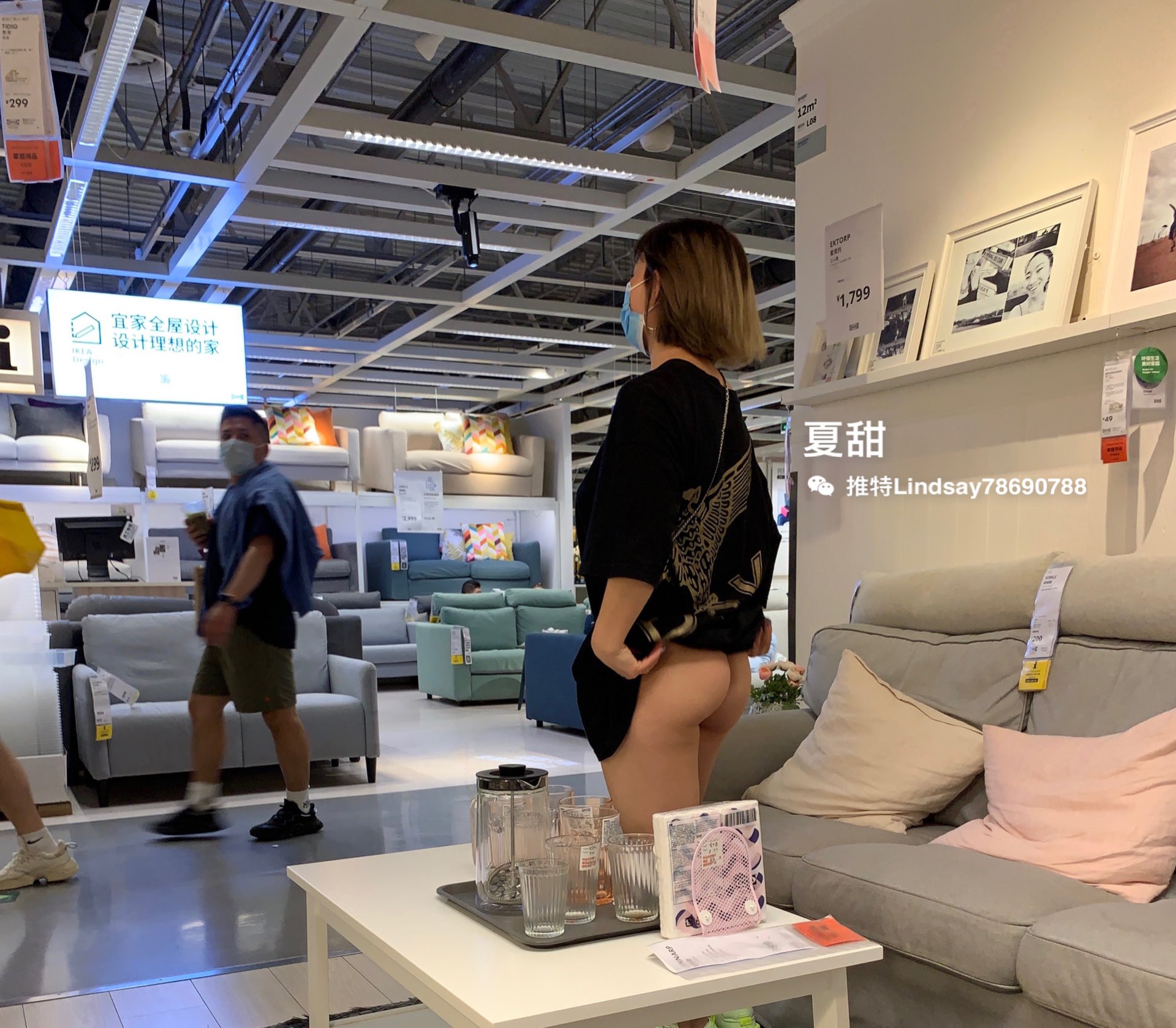 Chinese version of Kardashian! Twitter Tiktok, a popular fitness queen (Xia Tian), goes to the sea to take a self portrait, revealing her naked body, fitness and dancing