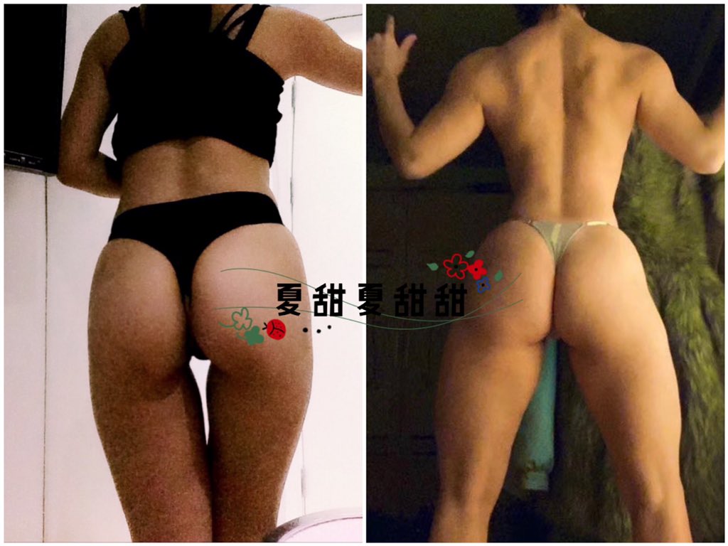 Chinese version of Kardashian! Twitter Tiktok, a popular fitness queen (Xia Tian), goes to the sea to take a self portrait, revealing her naked body, fitness and dancing