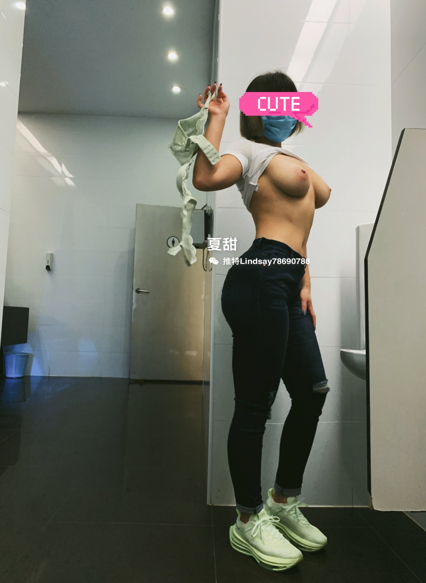 Chinese version of Kardashian! Twitter Tiktok, a popular fitness queen (Xia Tian), goes to the sea to take a self portrait, revealing her naked body, fitness and dancing