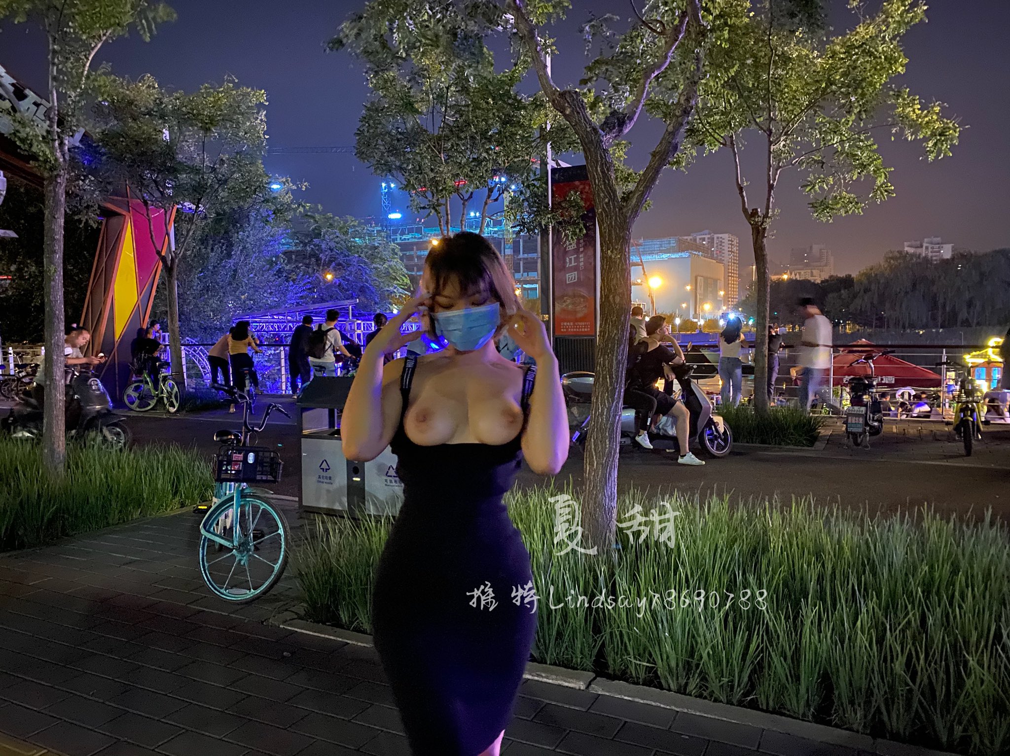 國版卡戴珊！推特抖音網紅擼鐵健身女王（夏甜）下海不雅自拍流出露出裸體健身裸舞身材無敵