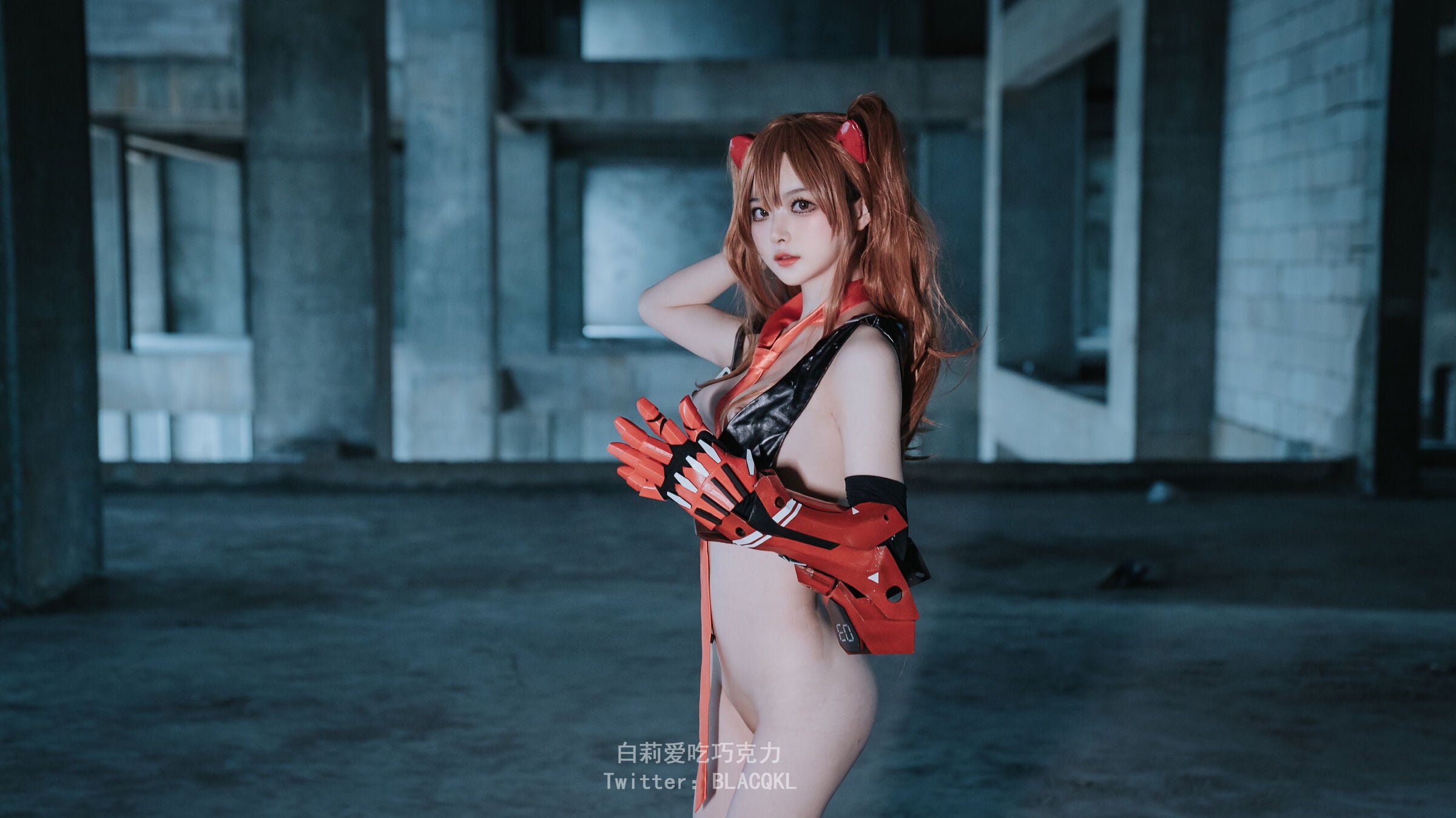 Bai Li loves to eat chocolate - Asuka (EVA)