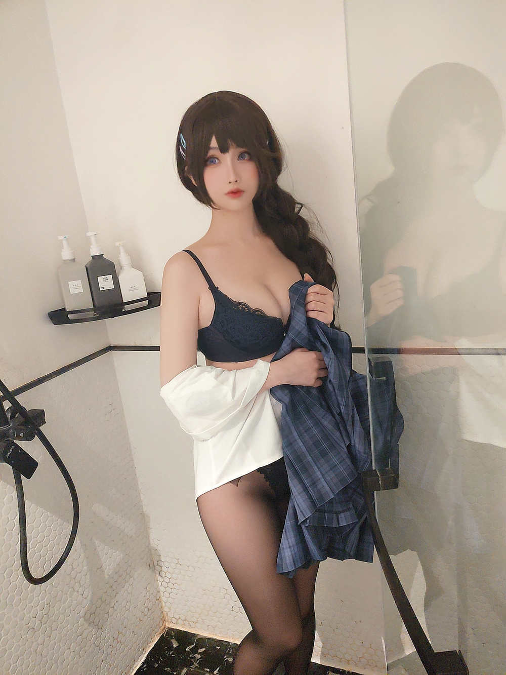 Bo anh cosplay Rioko Liangliangzi Minotaur NTR