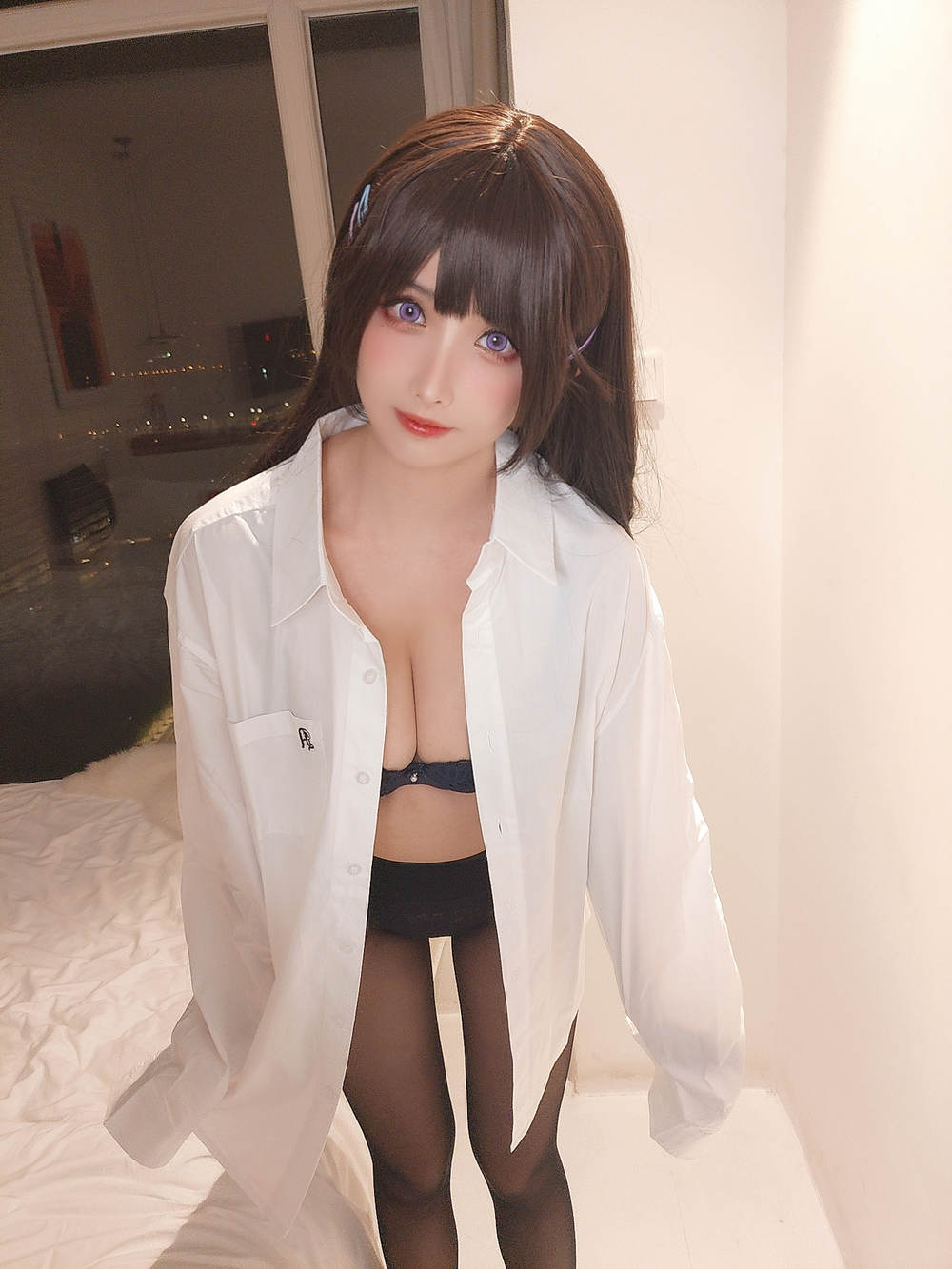 Rioko Liangliangzi『牛頭人三NTR』コスプレ写真
