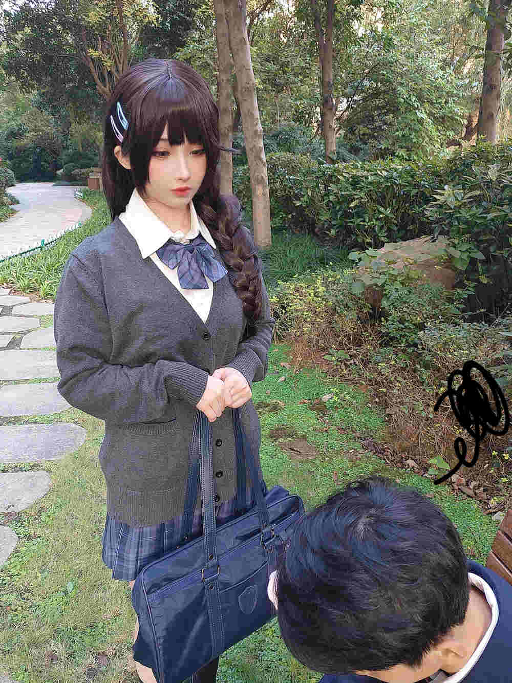 Rioko Liangliangzi『牛頭人三NTR』コスプレ写真
