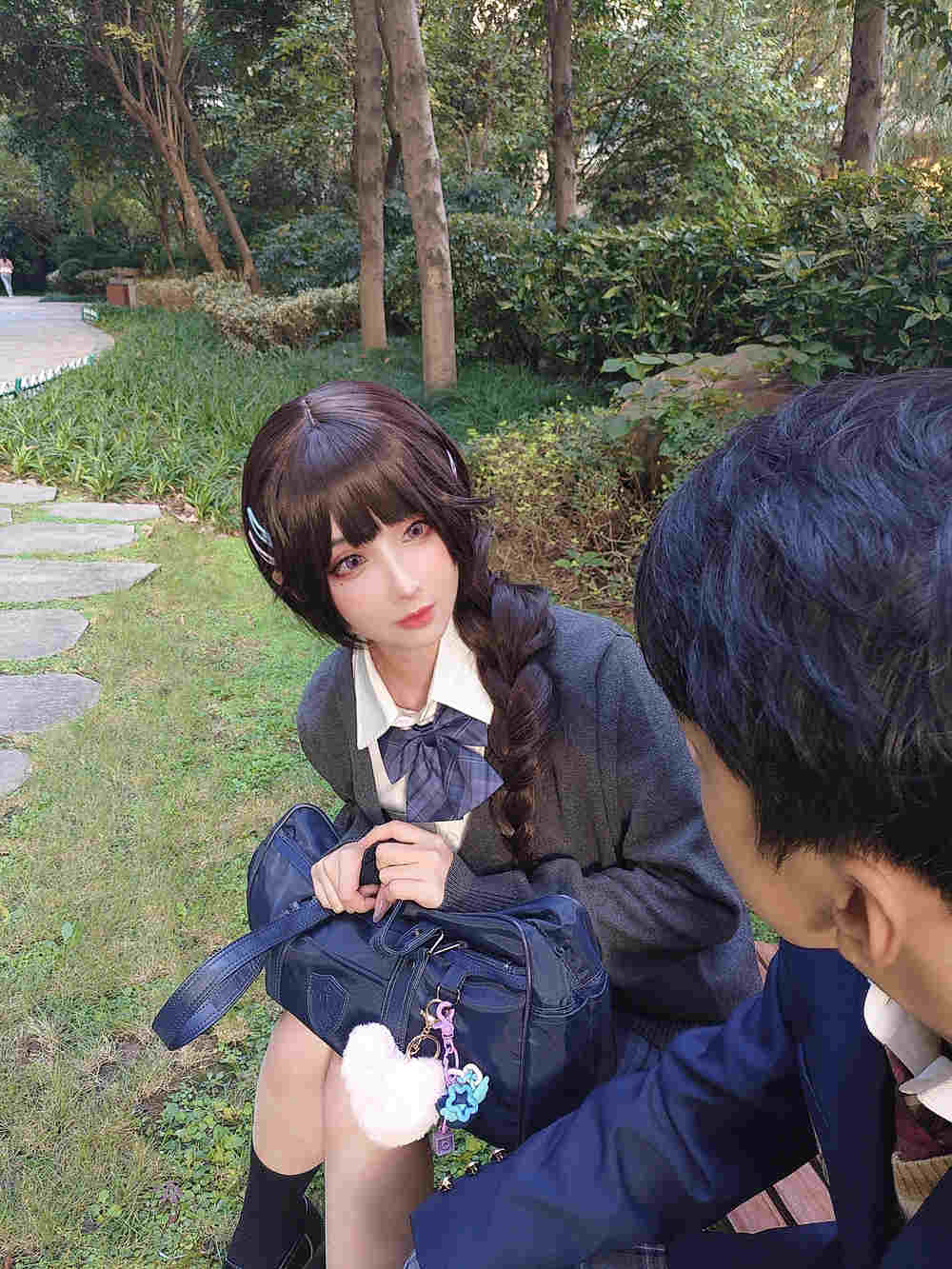 Rioko Liangliangzi『牛頭人三NTR』コスプレ写真