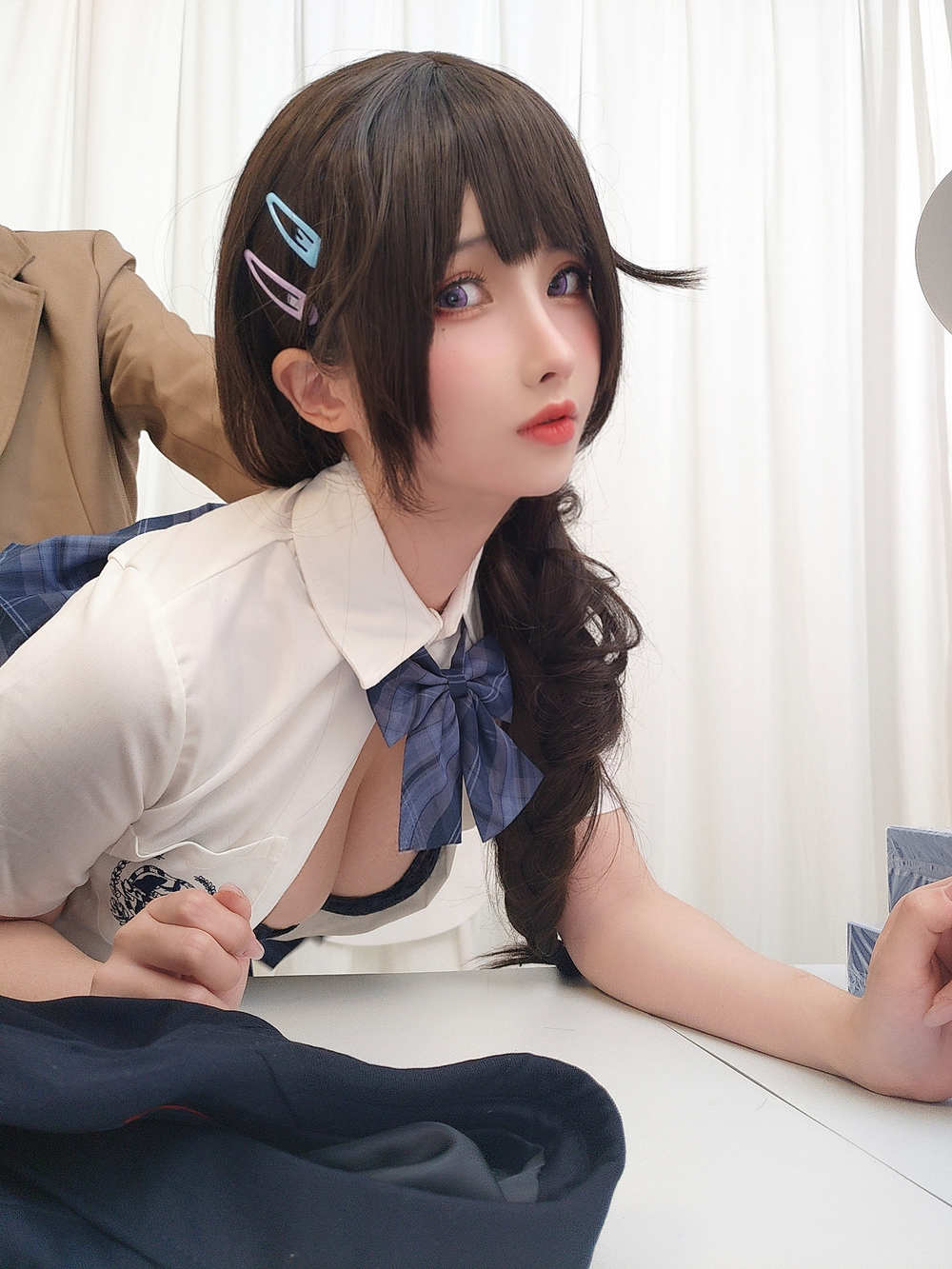 Bo anh cosplay Rioko Liangliangzi Minotaur NTR