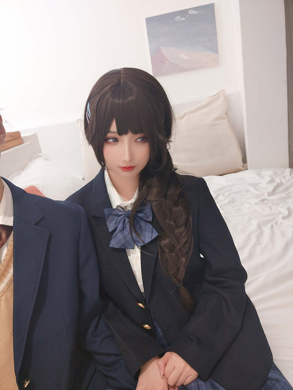Bo anh cosplay Rioko Liangliangzi Minotaur NTR