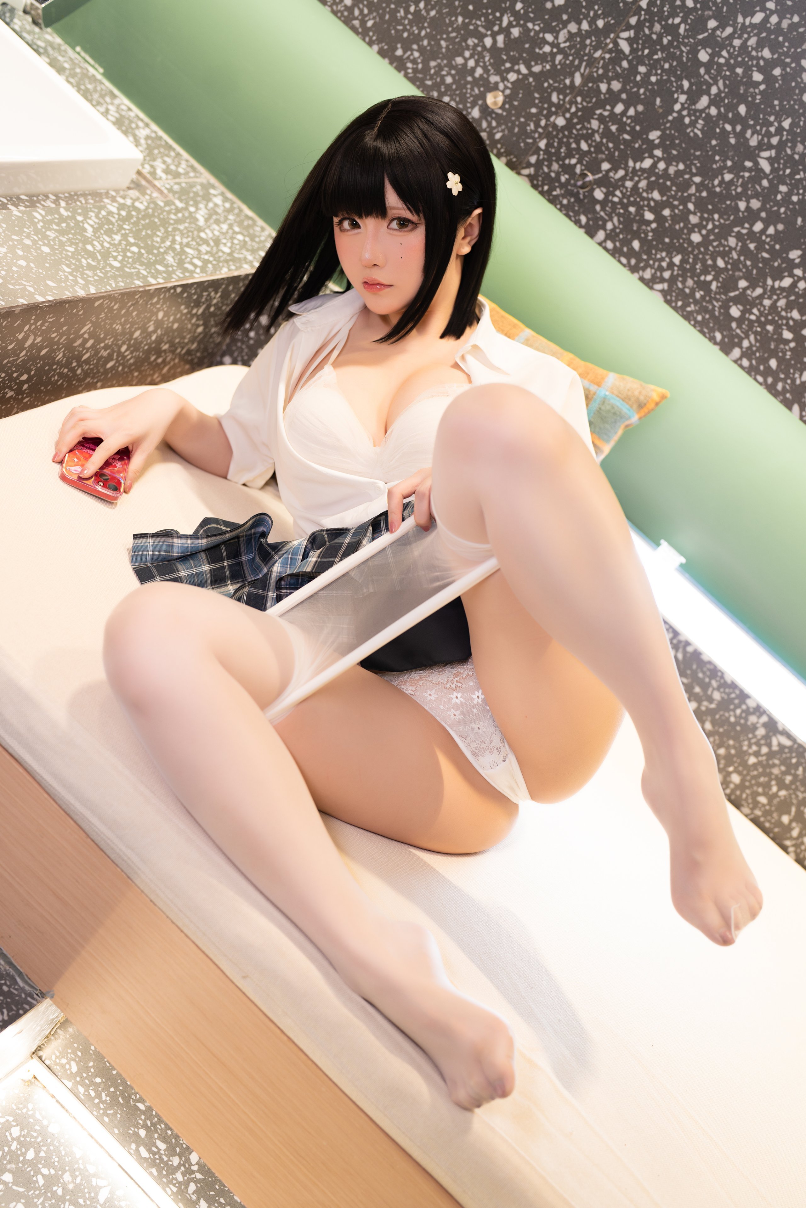 星之迟迟] 衣装替え競泳