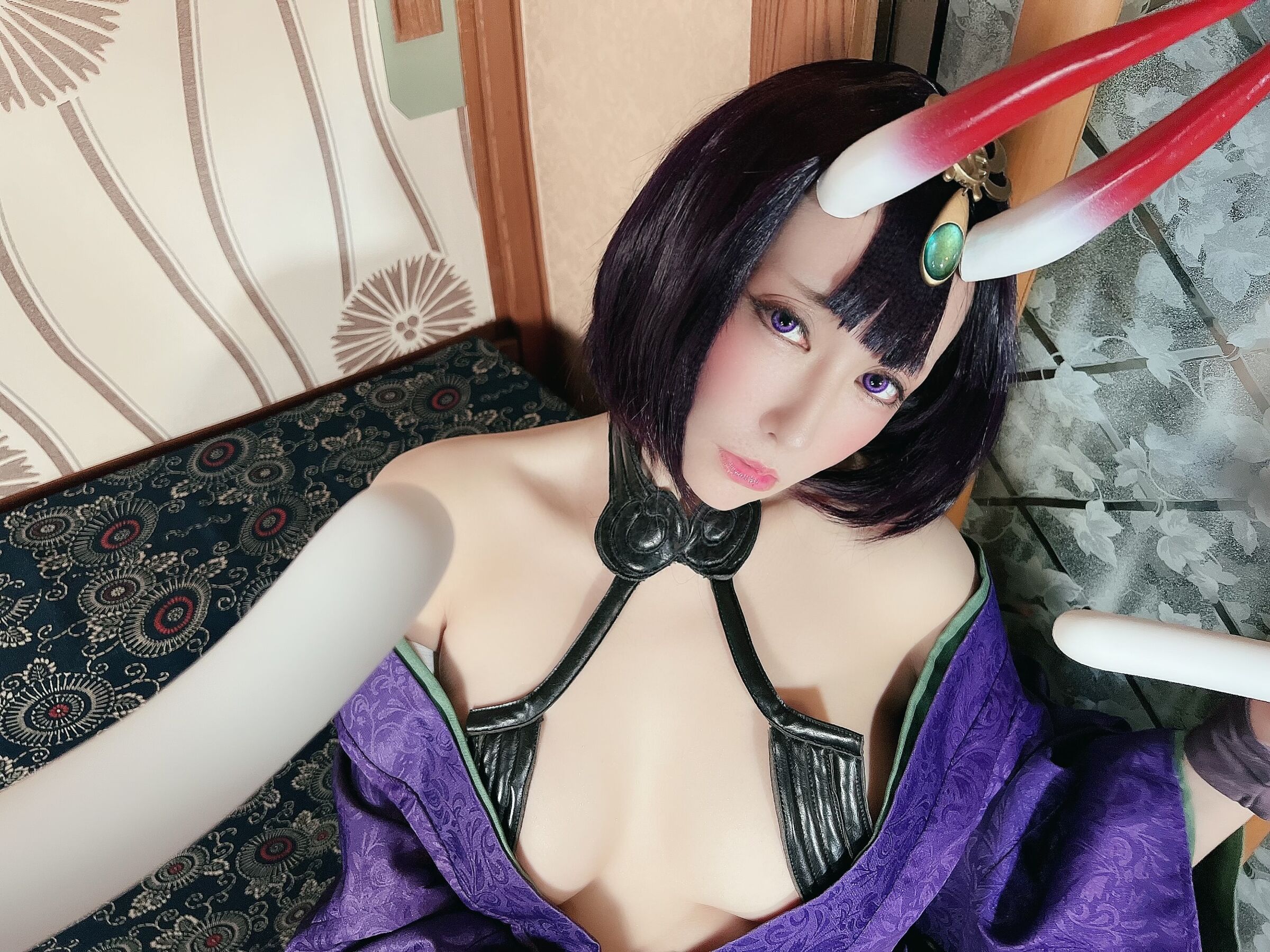 [Ringo Mitsuki] コミケ、コスホリまであと３日！夏の新作エッチな酒呑童子未収録カット♥