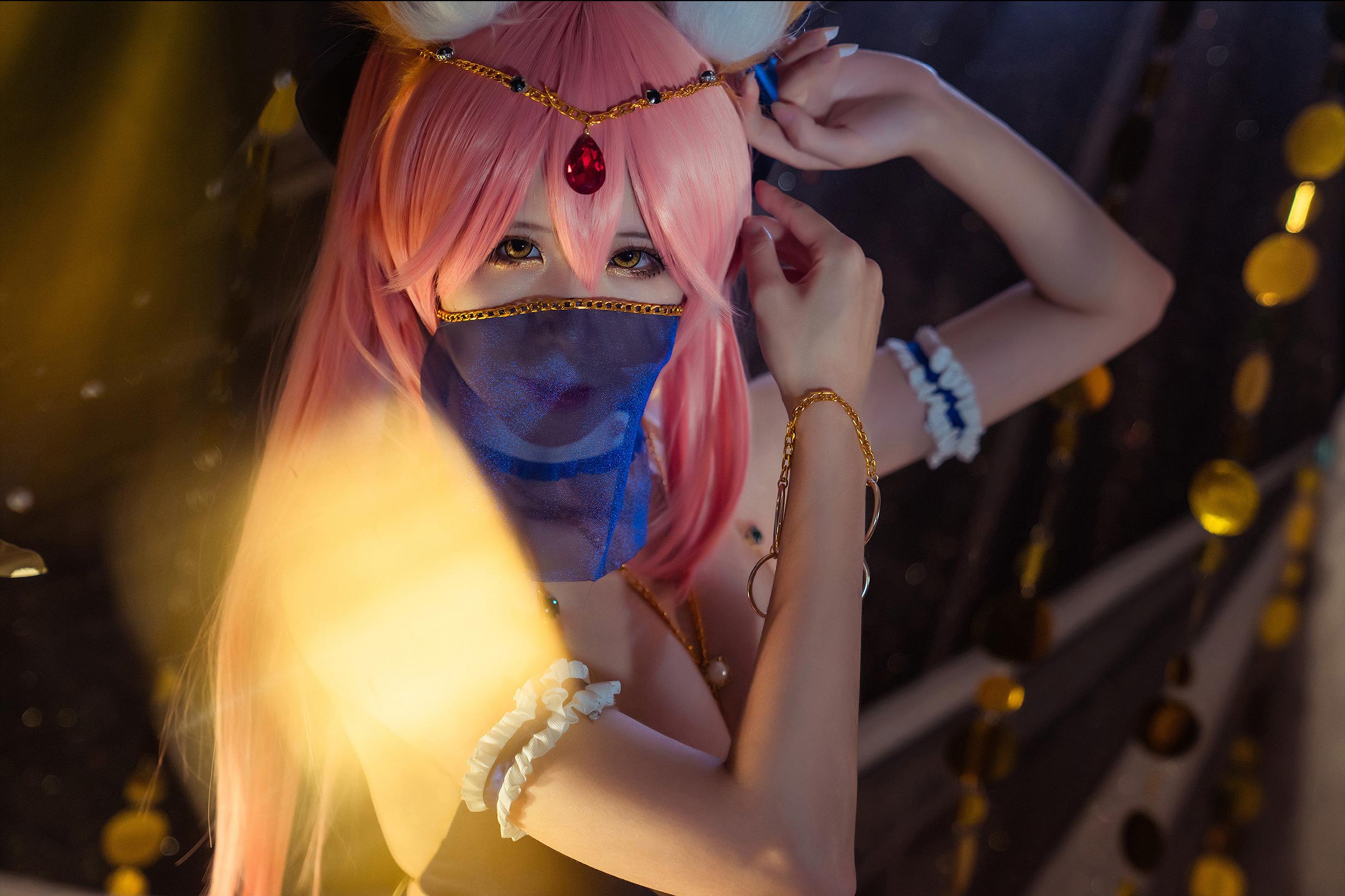 爱老师_PhD] Tamamo-no-Mae - Nữ vũ công đồ bơi