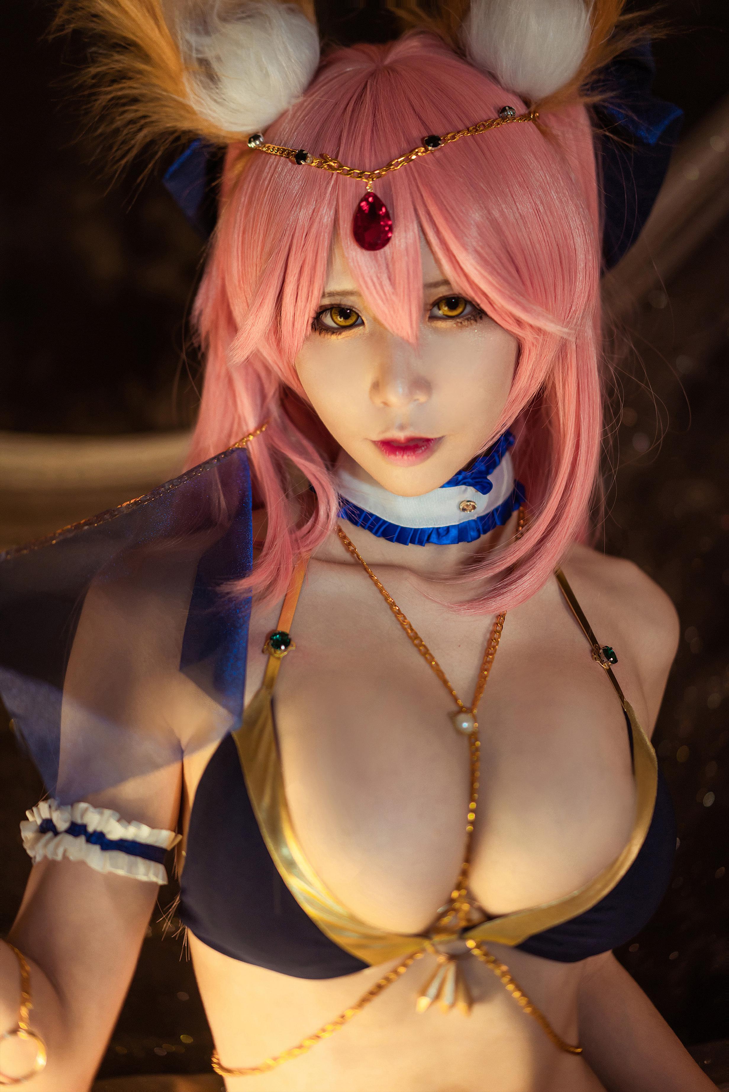 爱老师_PhD] Tamamo-no-Mae - Nữ vũ công đồ bơi