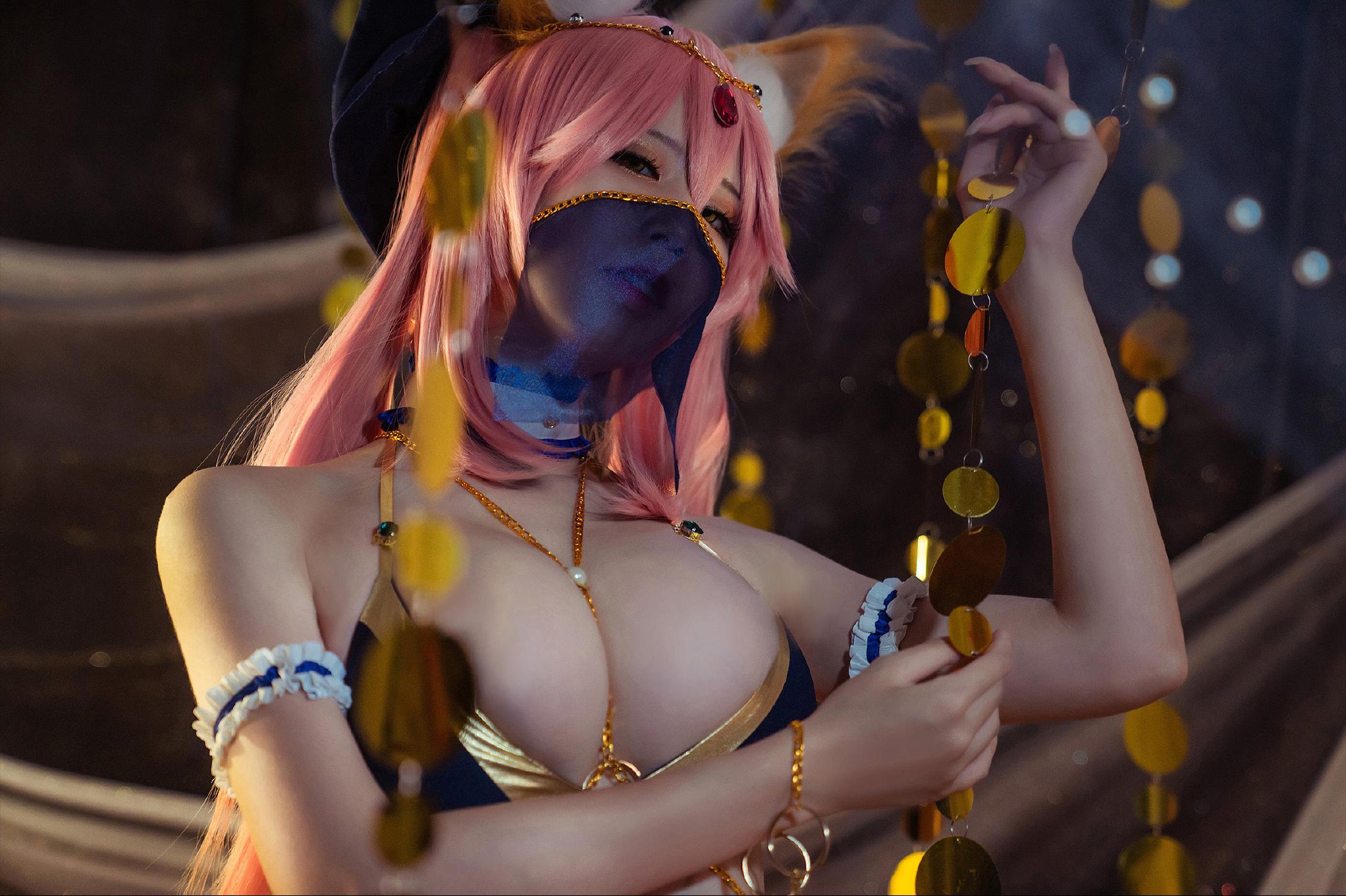 爱老师_PhD] Tamamo-no-Mae - Nữ vũ công đồ bơi