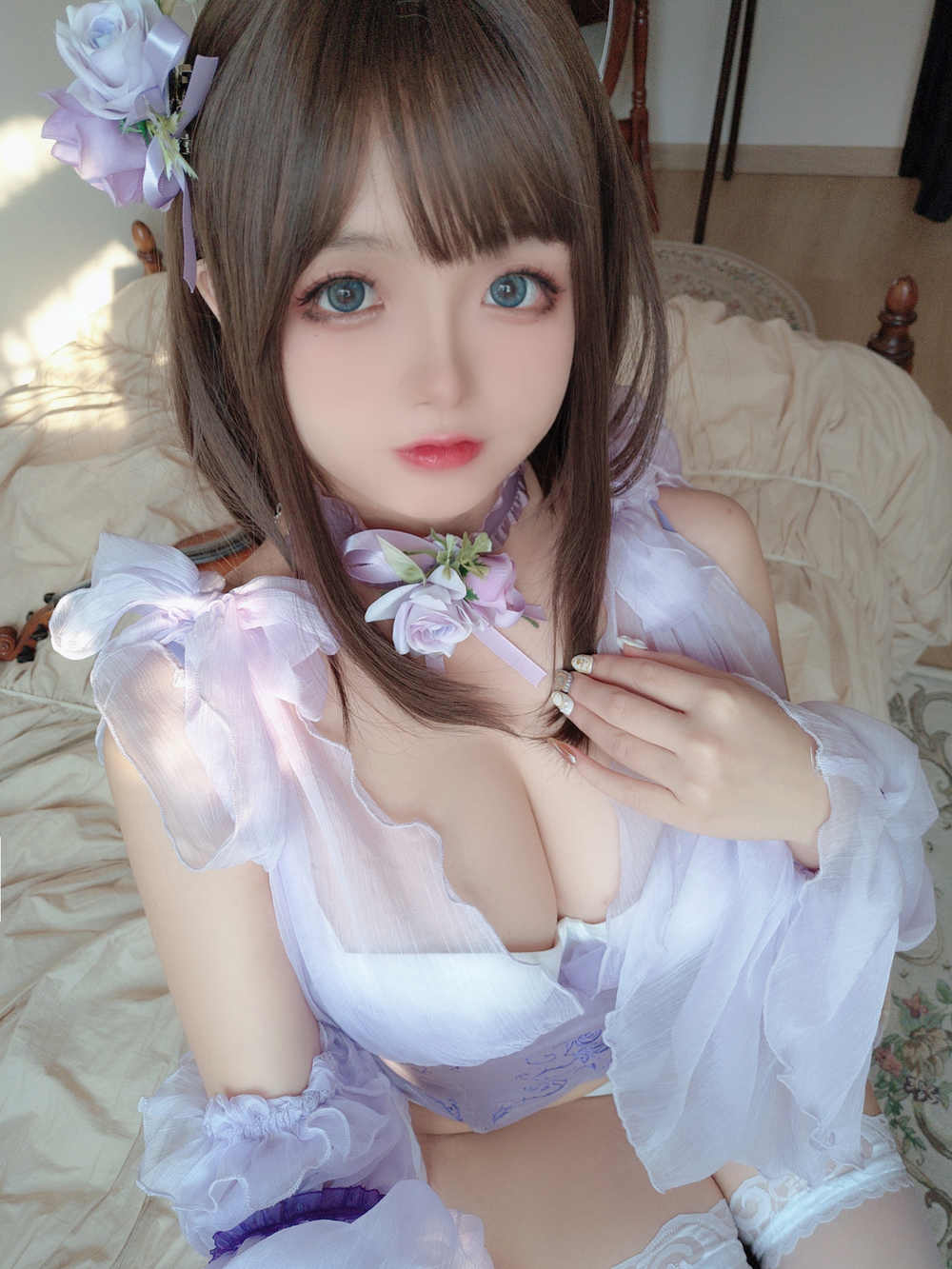 ニナジョウ 眠り美人 セルフィー
