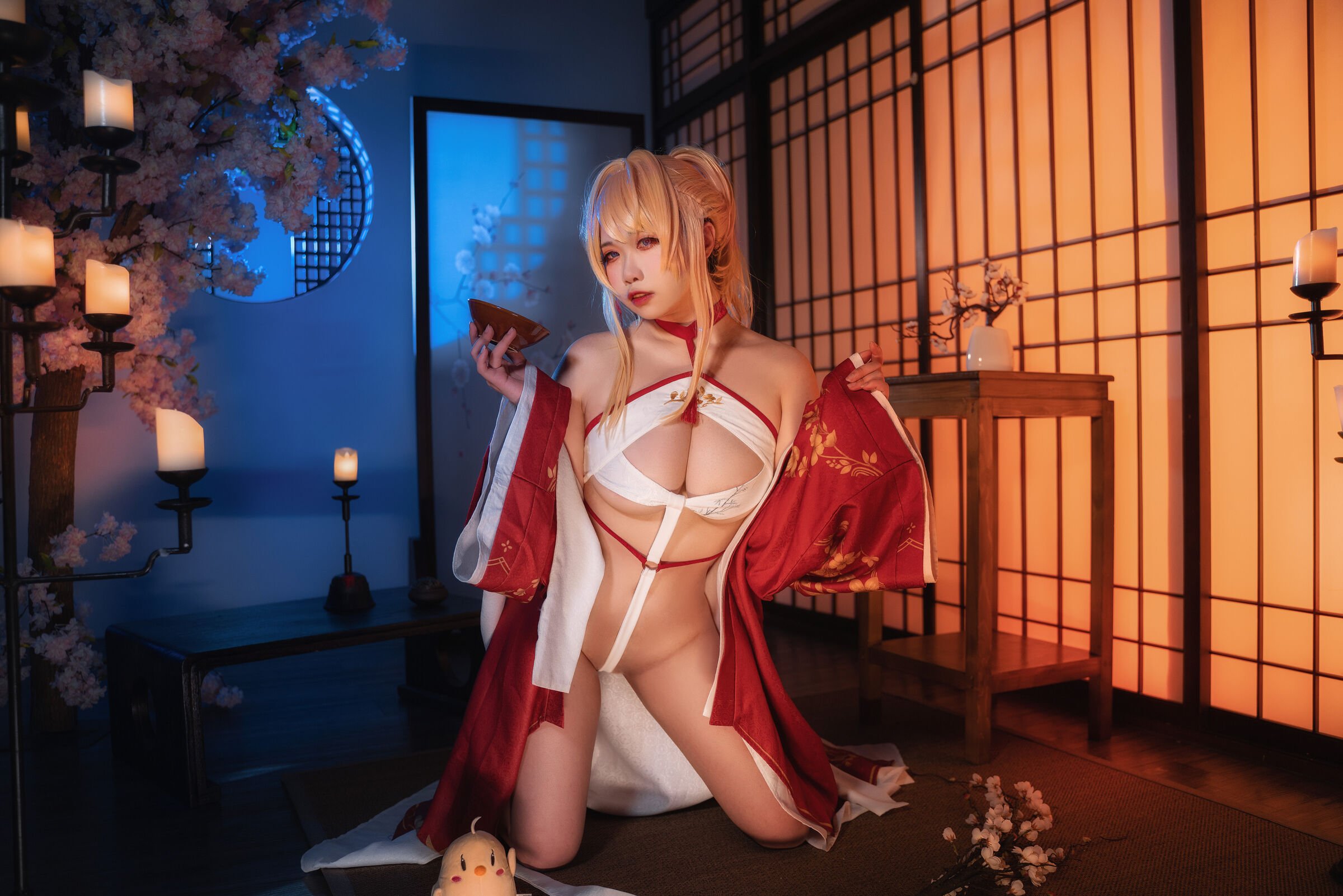 貞子蜜桃 - 碧藍航線 新春光榮 [33P