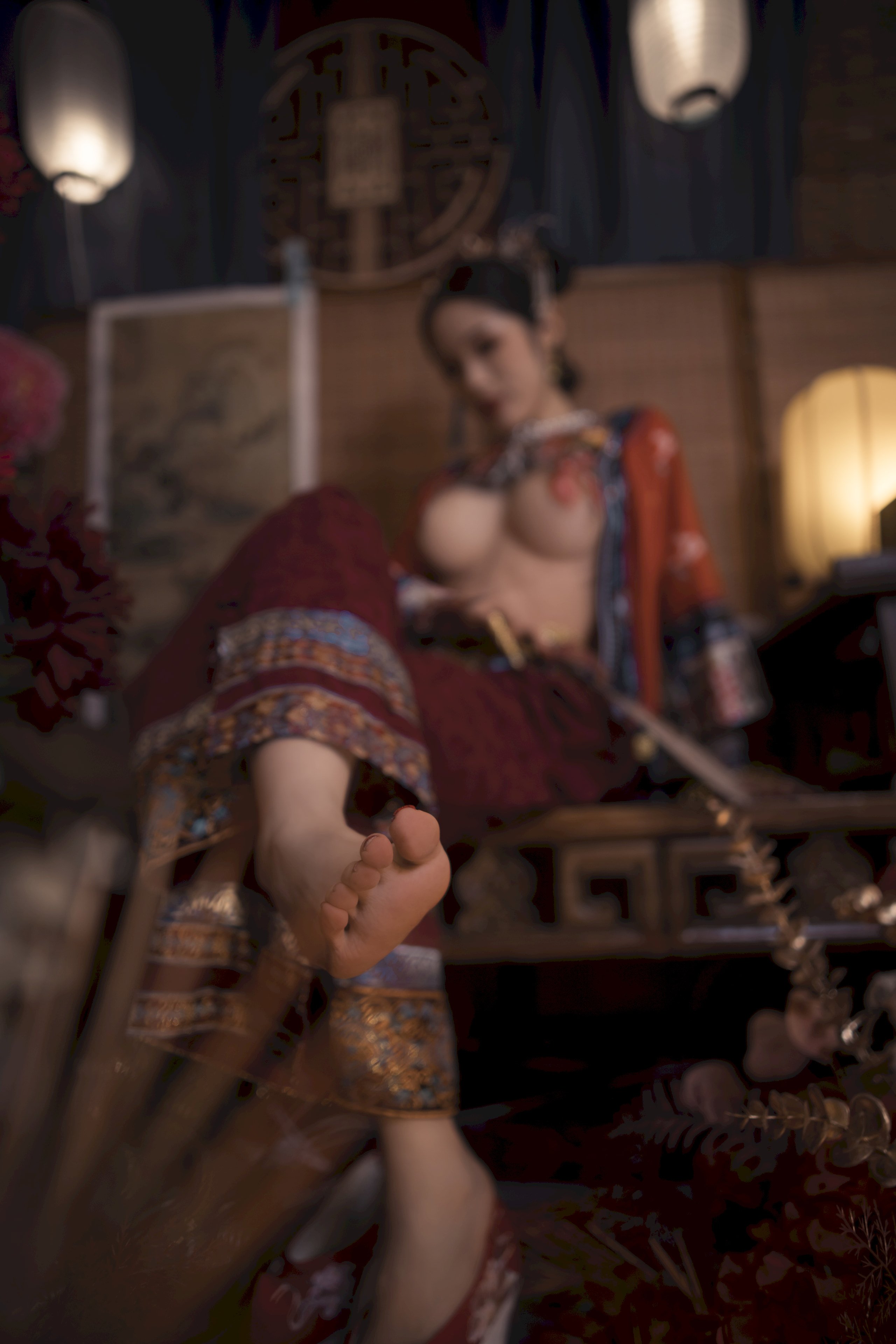 Titanium Alloy TiTi - Manchu Qing Attire
