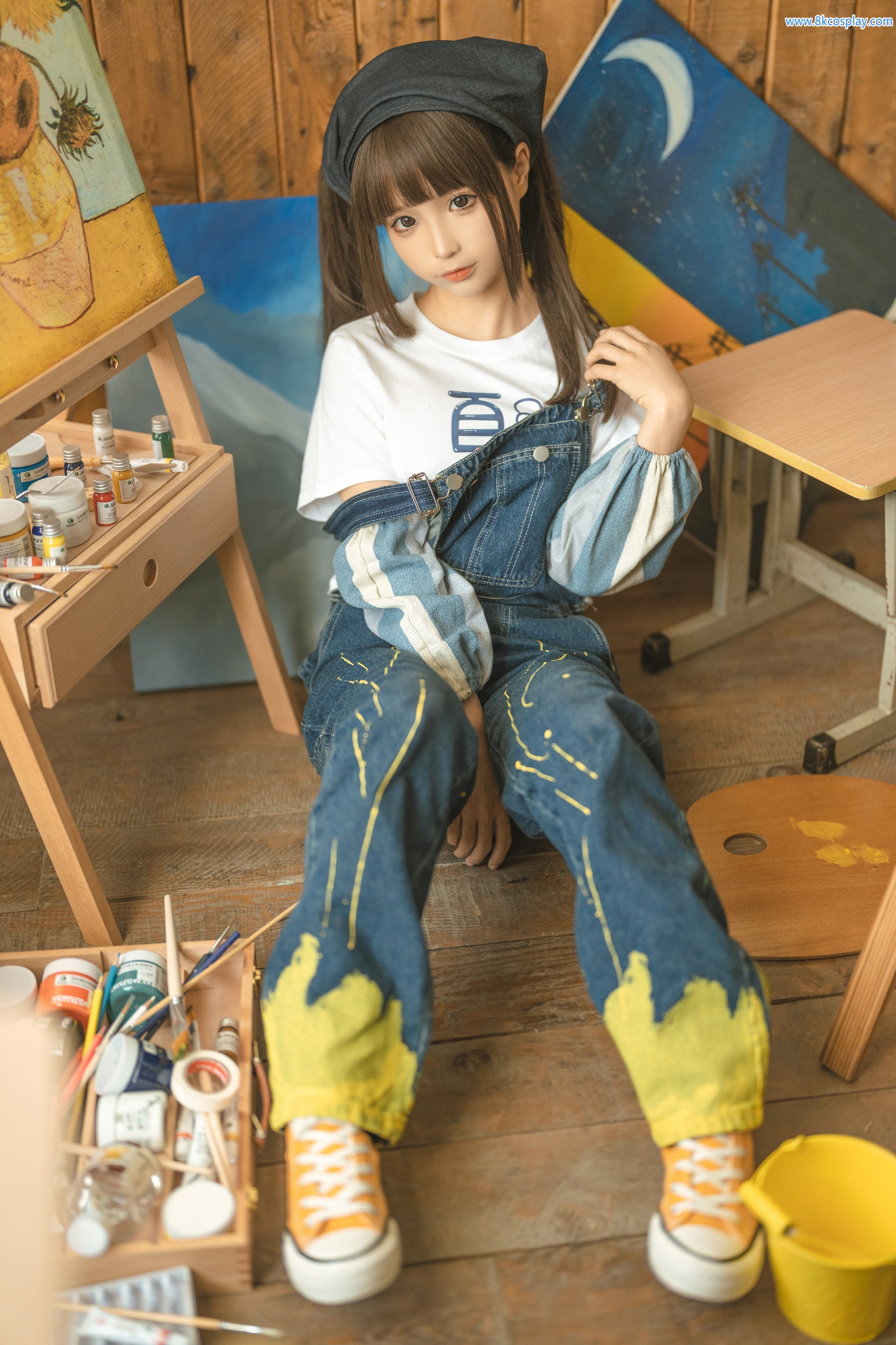 チュンモモ]小画家