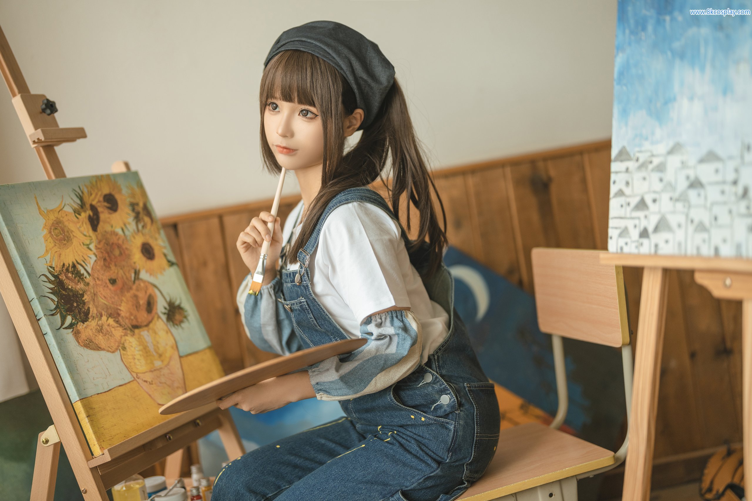 チュンモモ]小画家