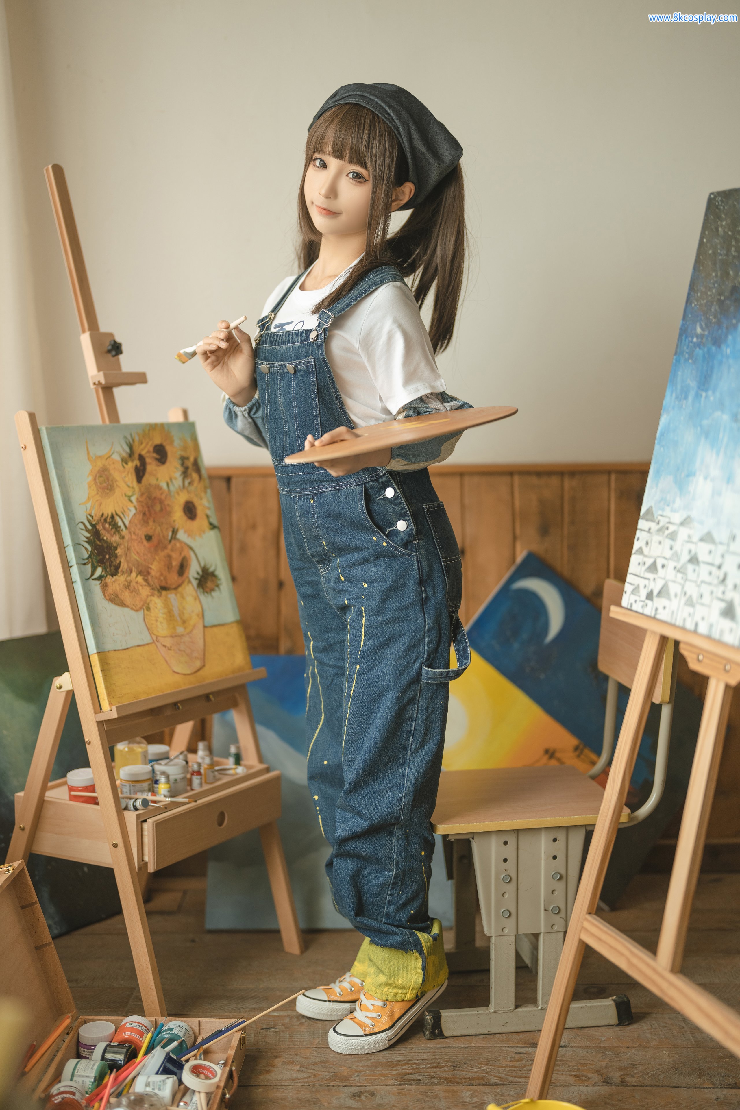 チュンモモ]小画家