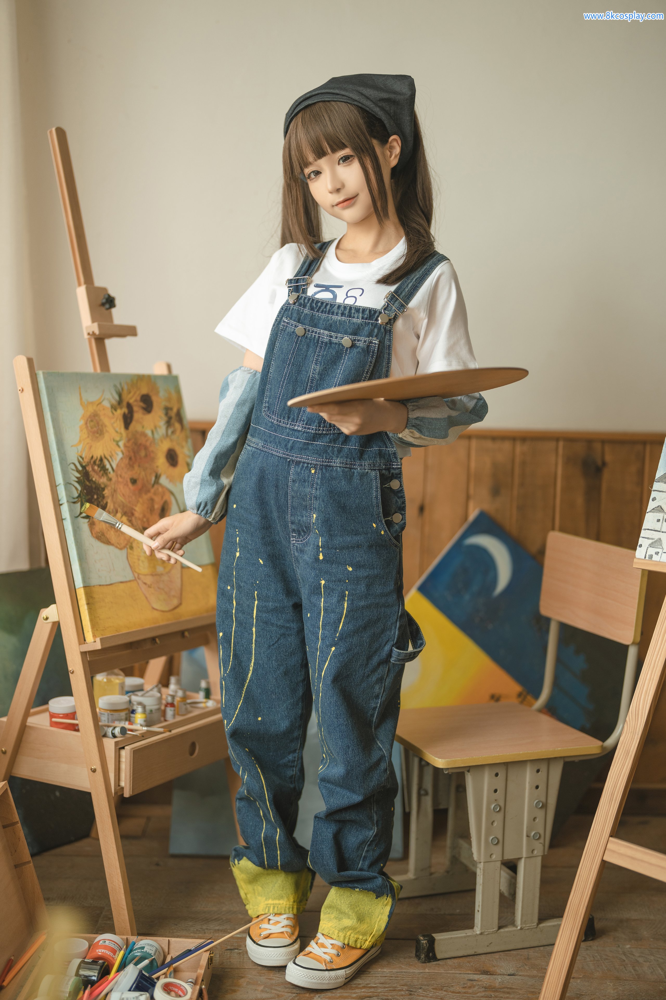 チュンモモ]小画家