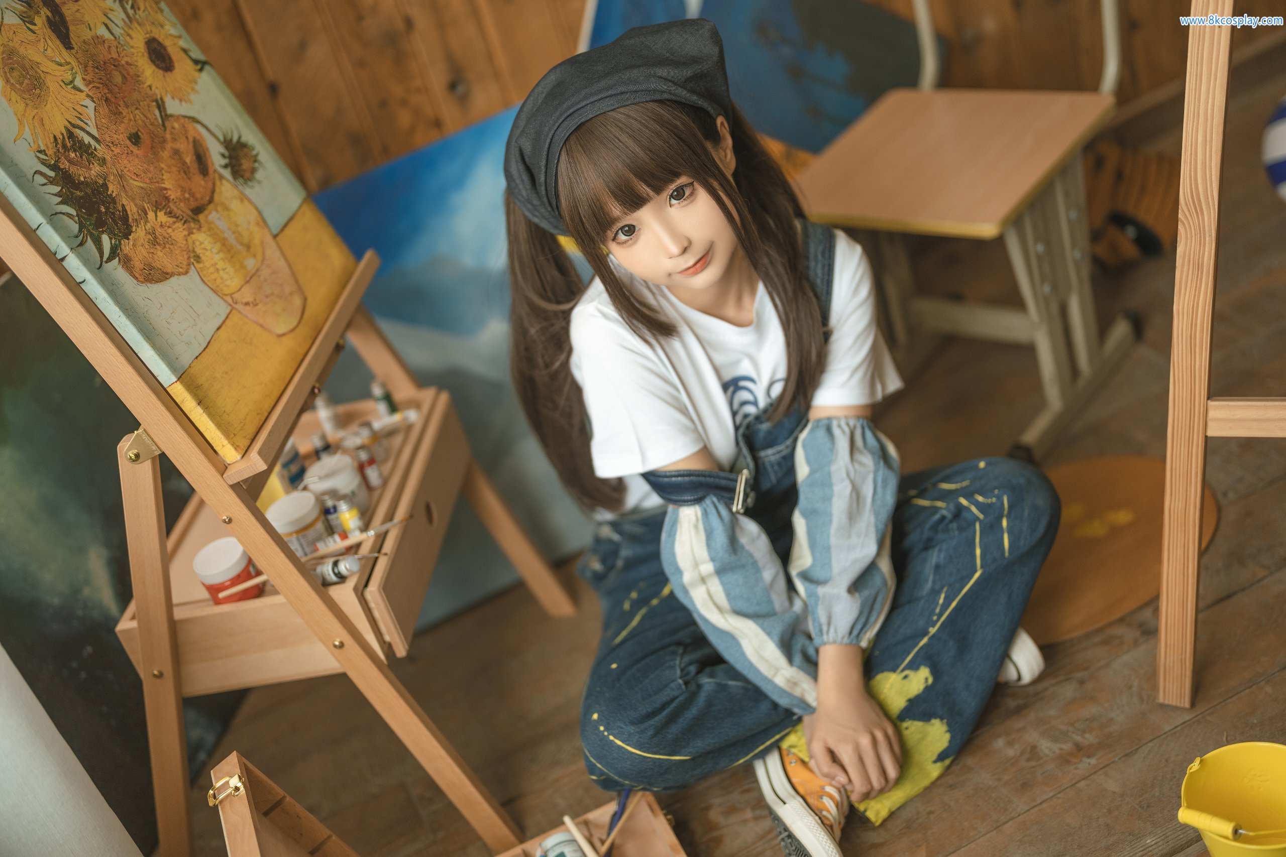 チュンモモ]小画家