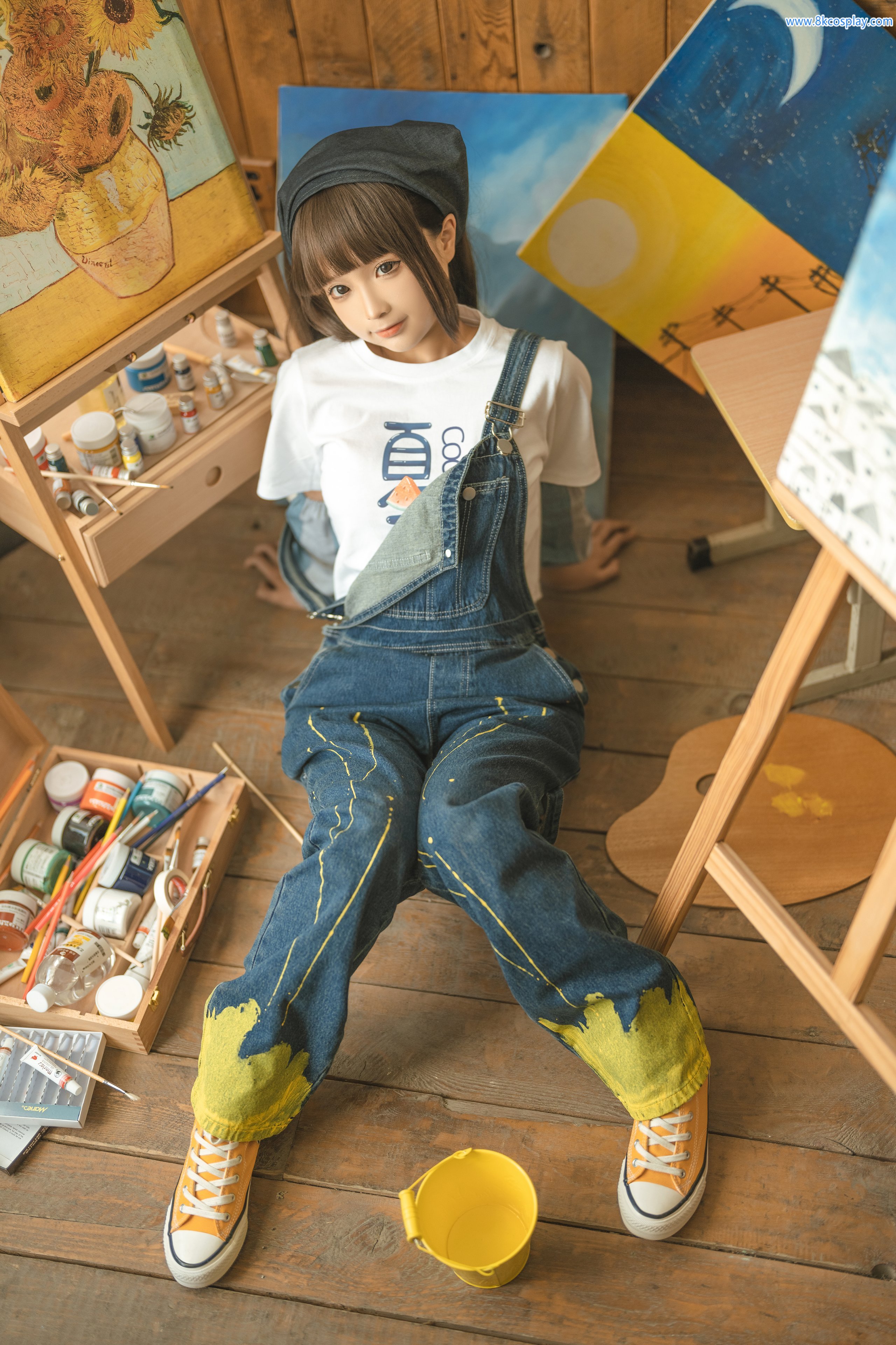 チュンモモ]小画家