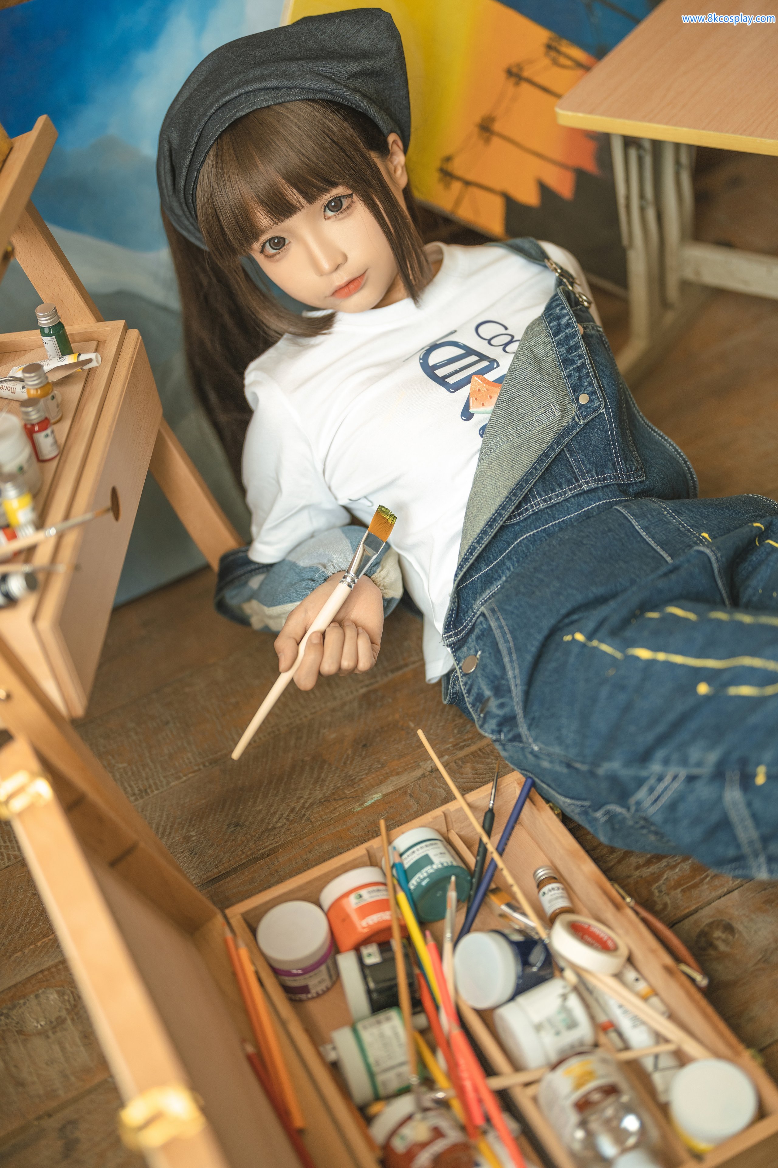 チュンモモ]小画家