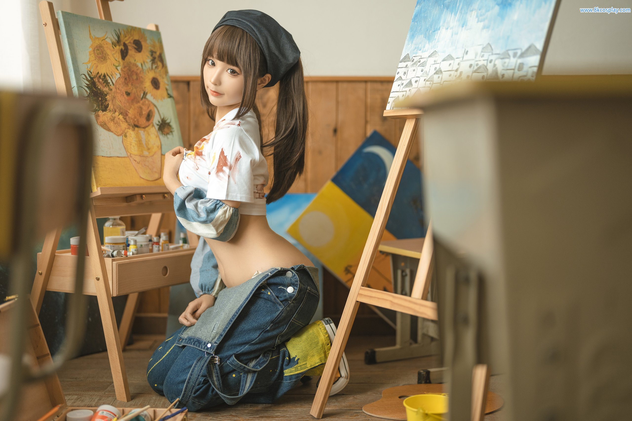 チュンモモ]小画家