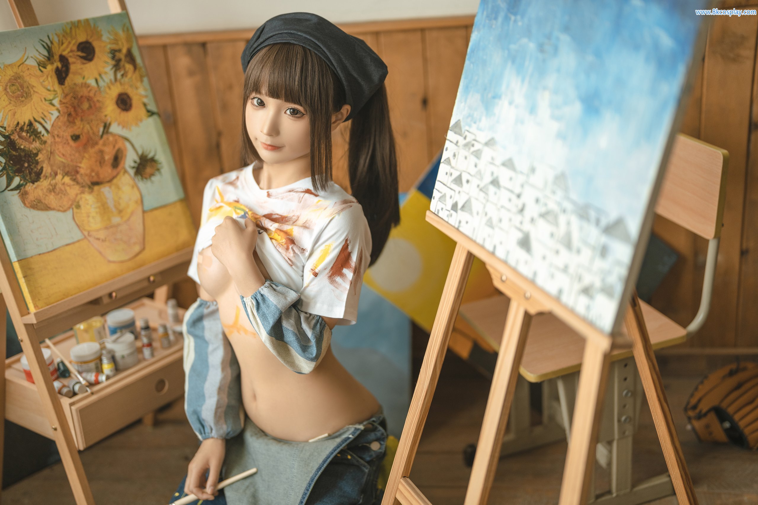 チュンモモ]小画家