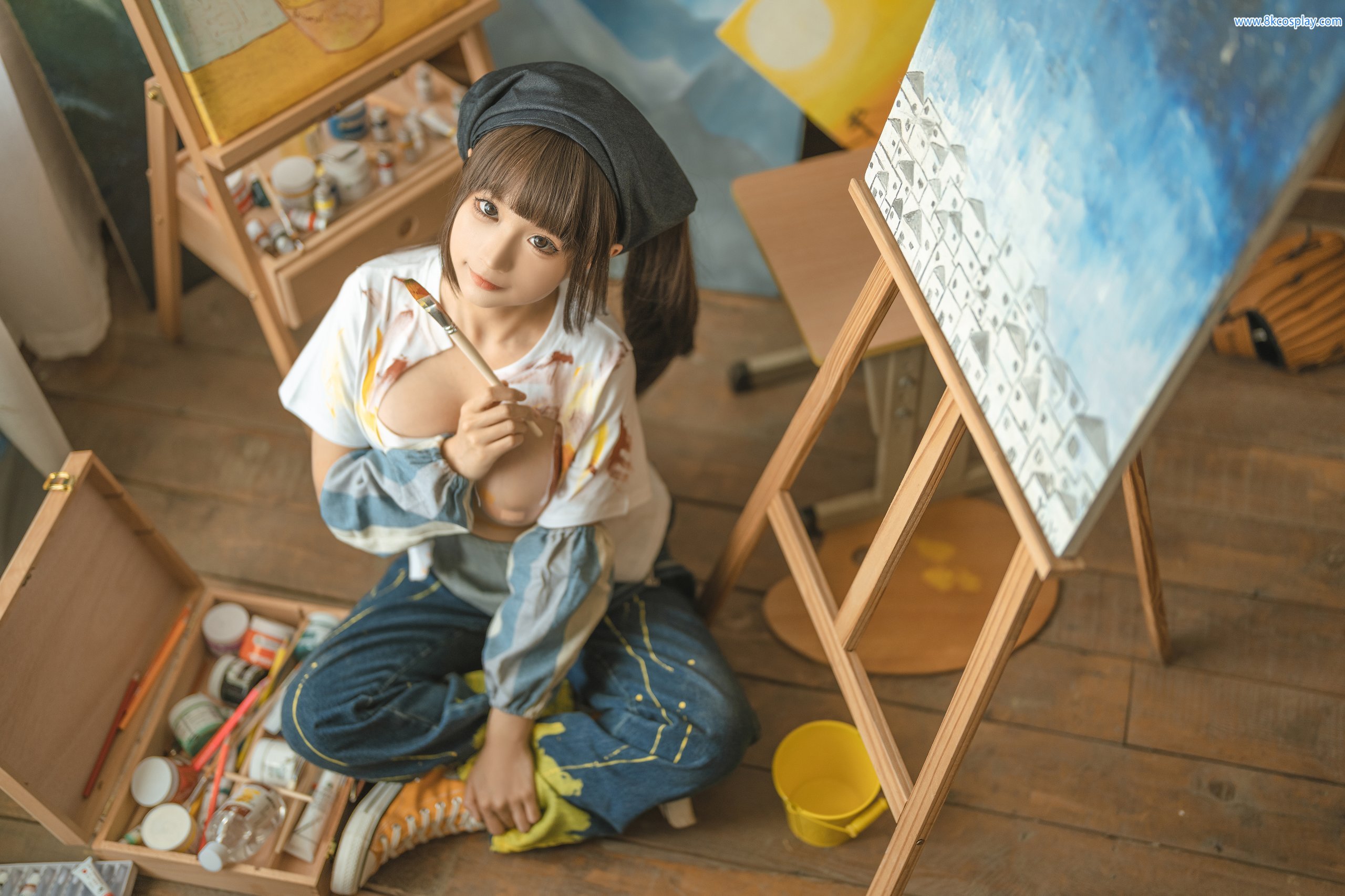 チュンモモ]小画家