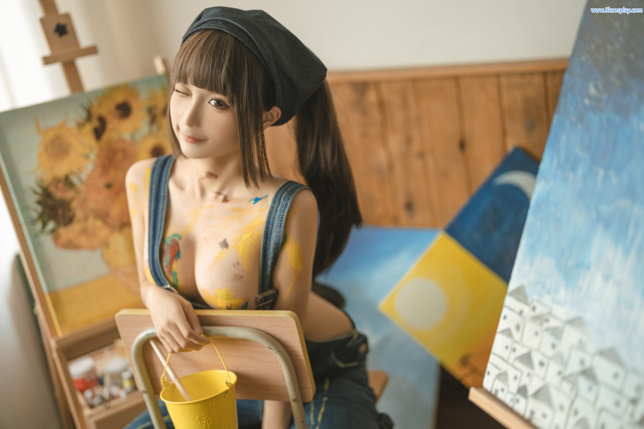 チュンモモ]小画家