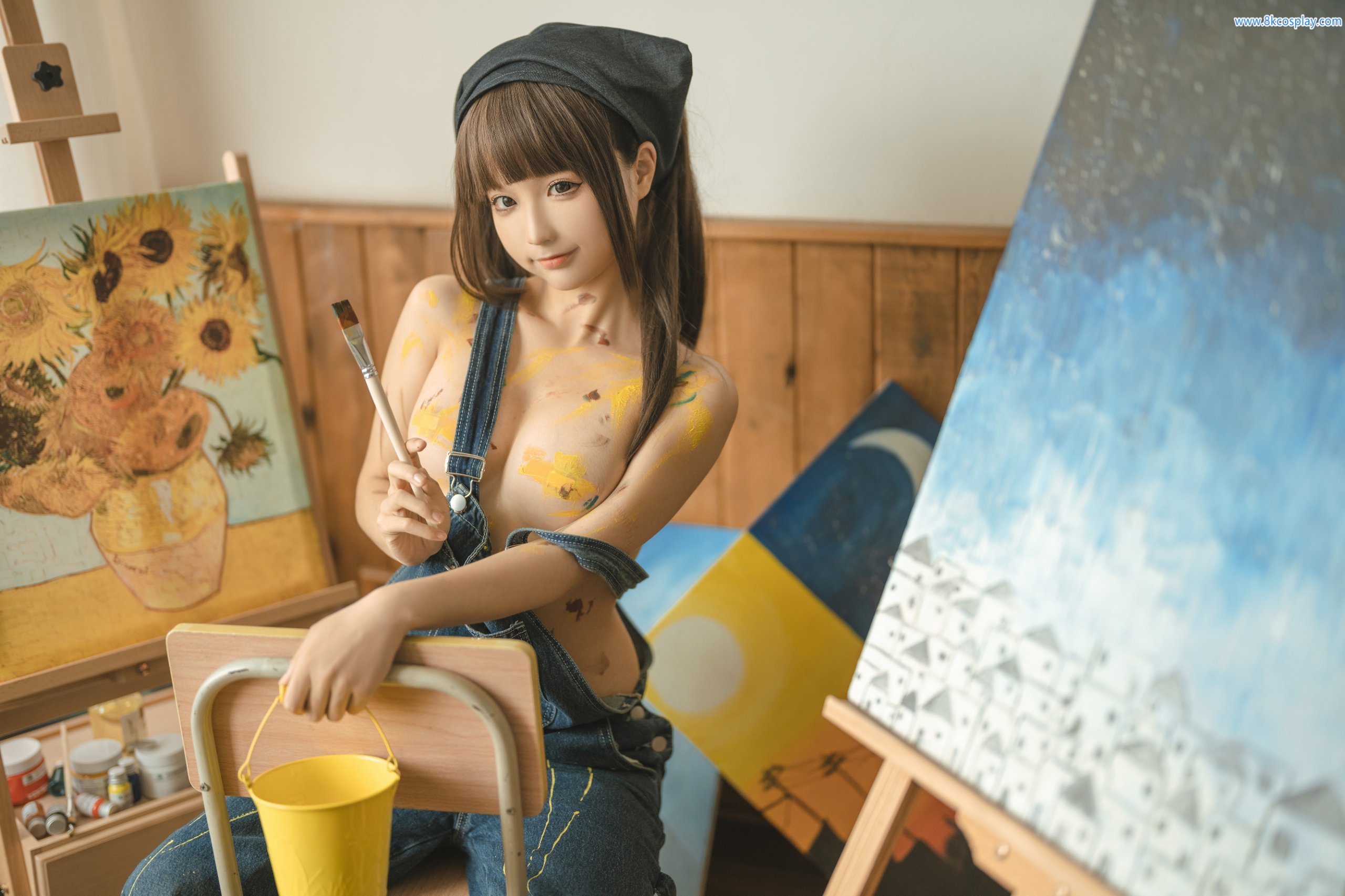 チュンモモ]小画家