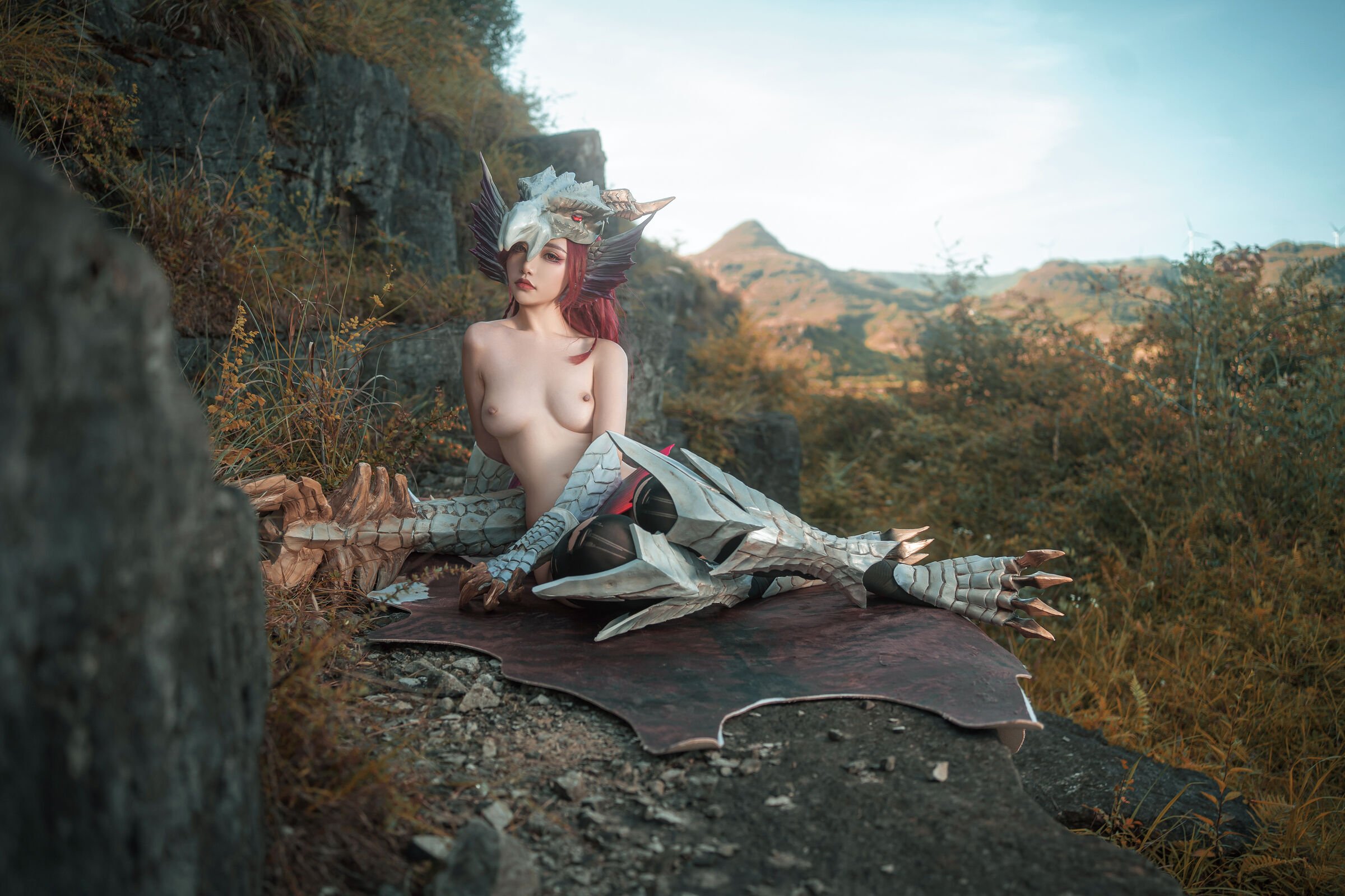 Explosive Girl Meow Xiao Ji - Personification of the Dawn Noble Silver Dragon (Malzeno)