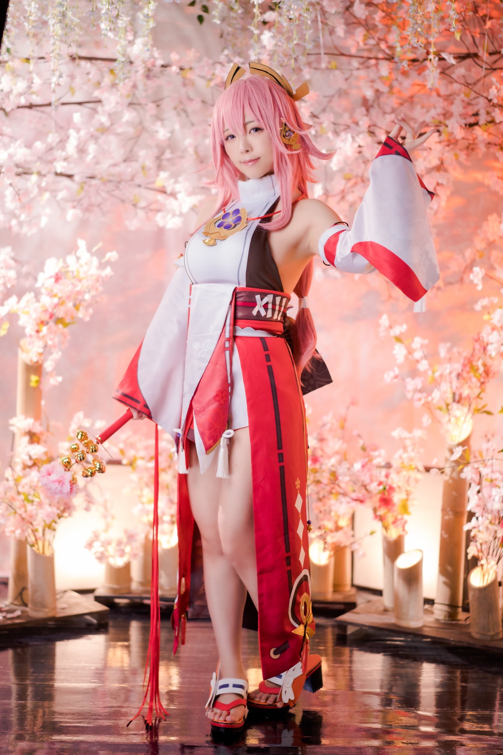 ワルキューレ (りずな)] 八重桜 (原神)
