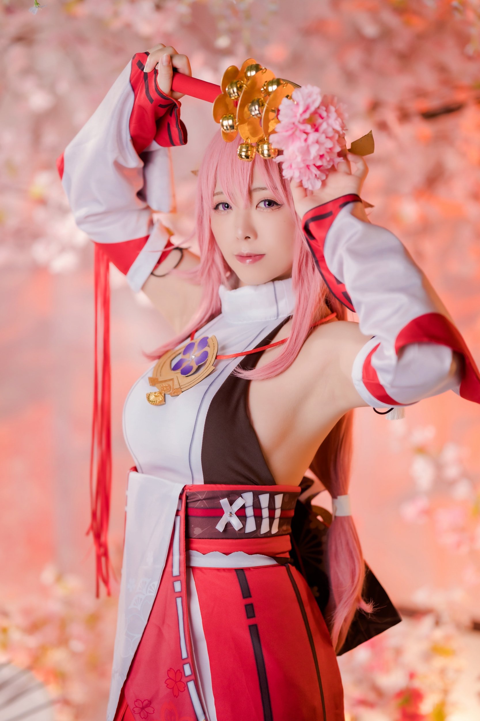 ワルキューレ (りずな)] 八重桜 (原神)