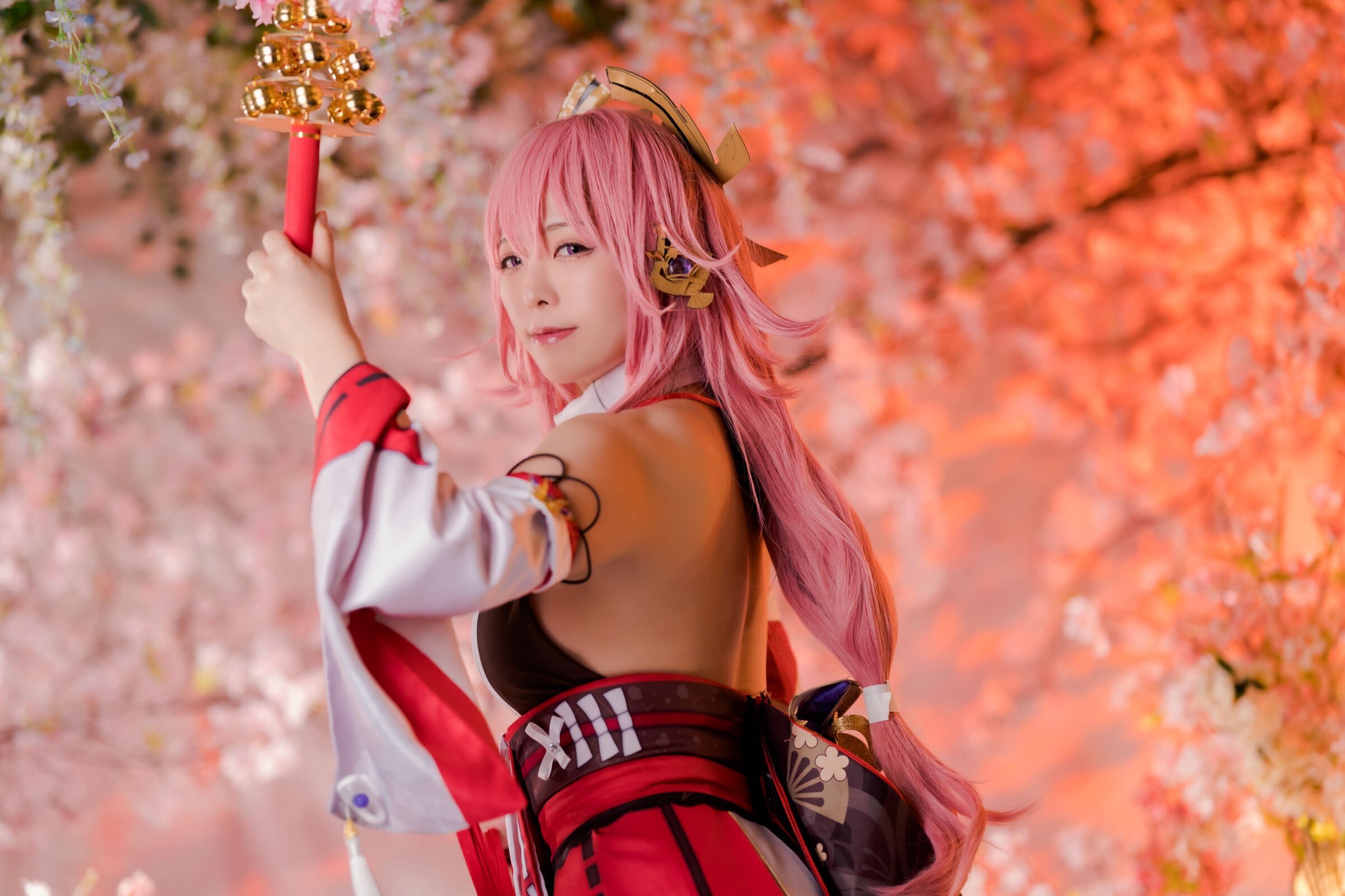 ワルキューレ (りずな)] 八重桜 (原神)