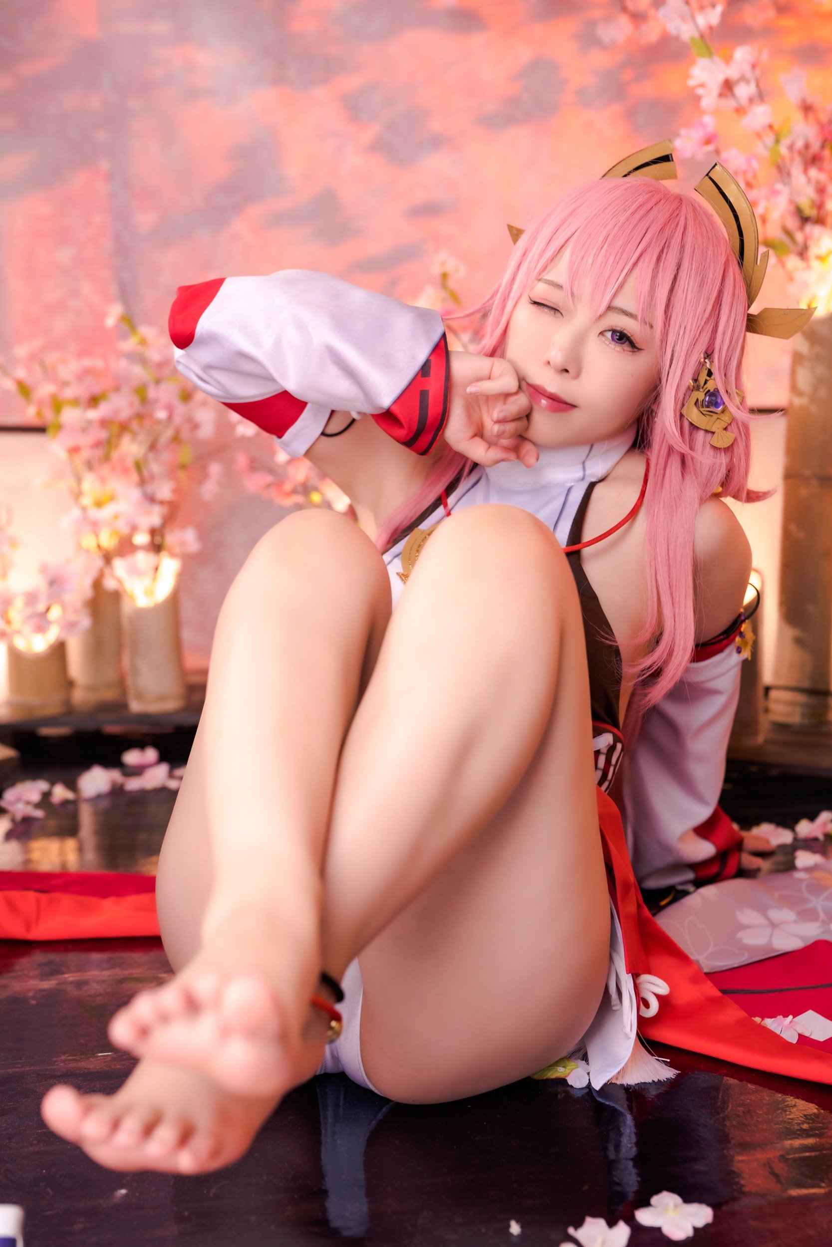 [ワルキューレ (りずな)] 八重桜 (原神)