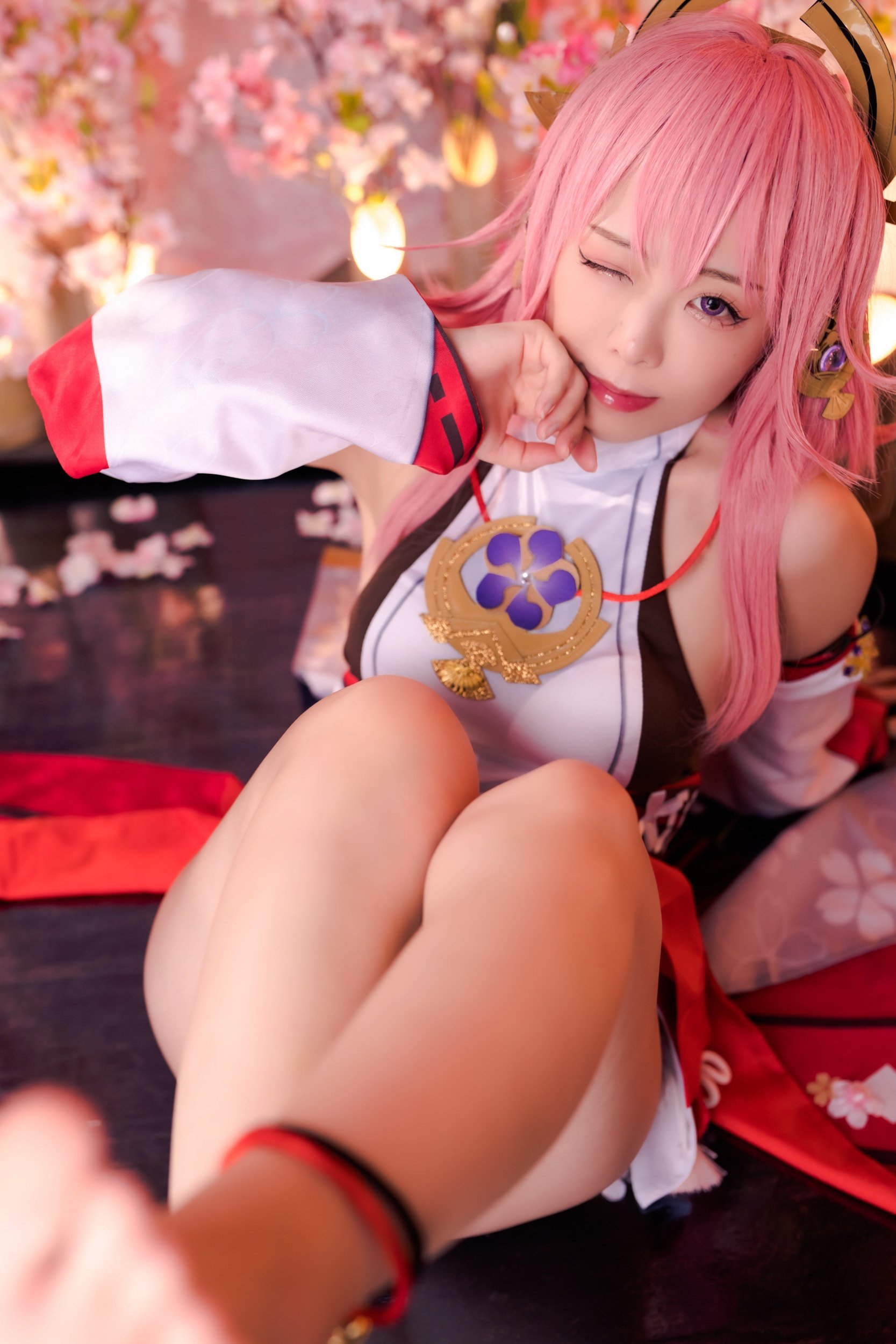 [ワルキューレ (りずな)] 八重桜 (原神)