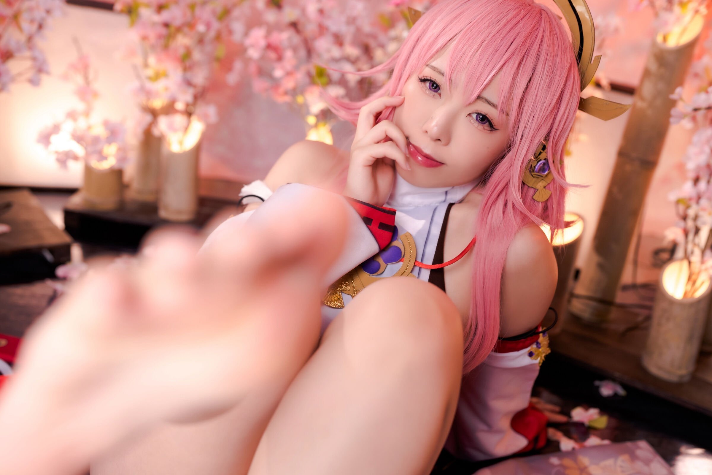 [ワルキューレ (りずな)] 八重桜 (原神)