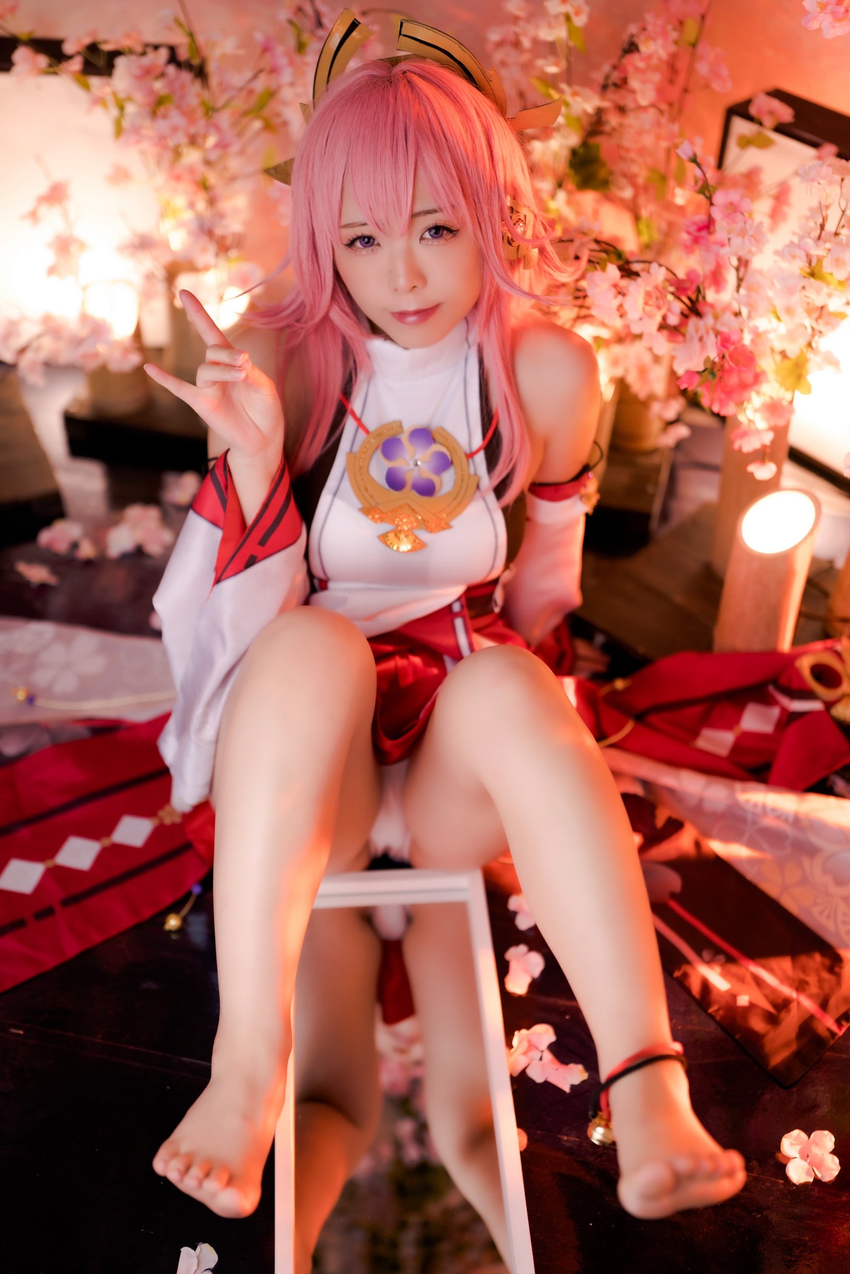 [ワルキューレ (りずな)] 八重桜 (原神)