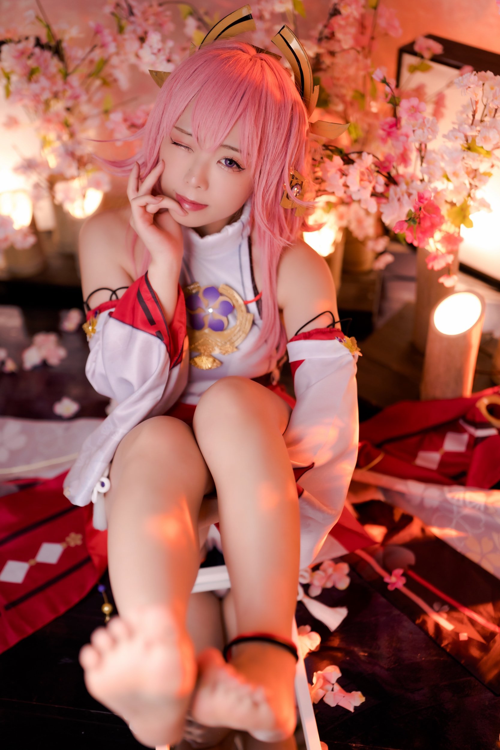[ワルキューレ (りずな)] 八重桜 (原神)