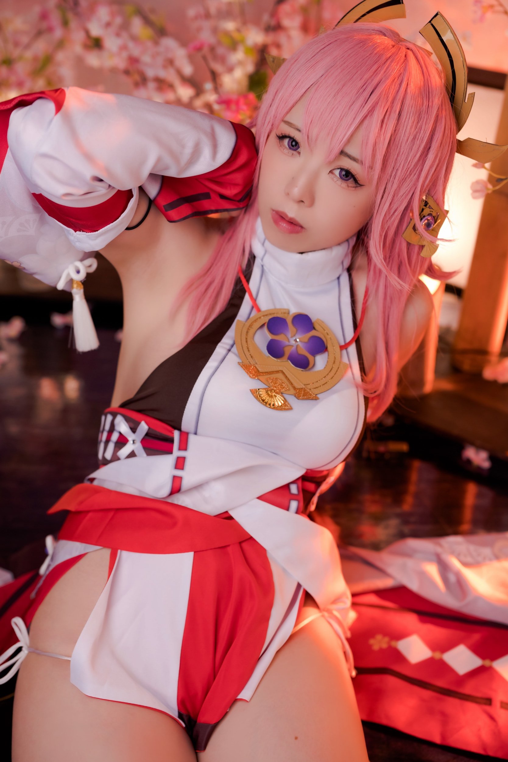 [ワルキューレ (りずな)] 八重桜 (原神)
