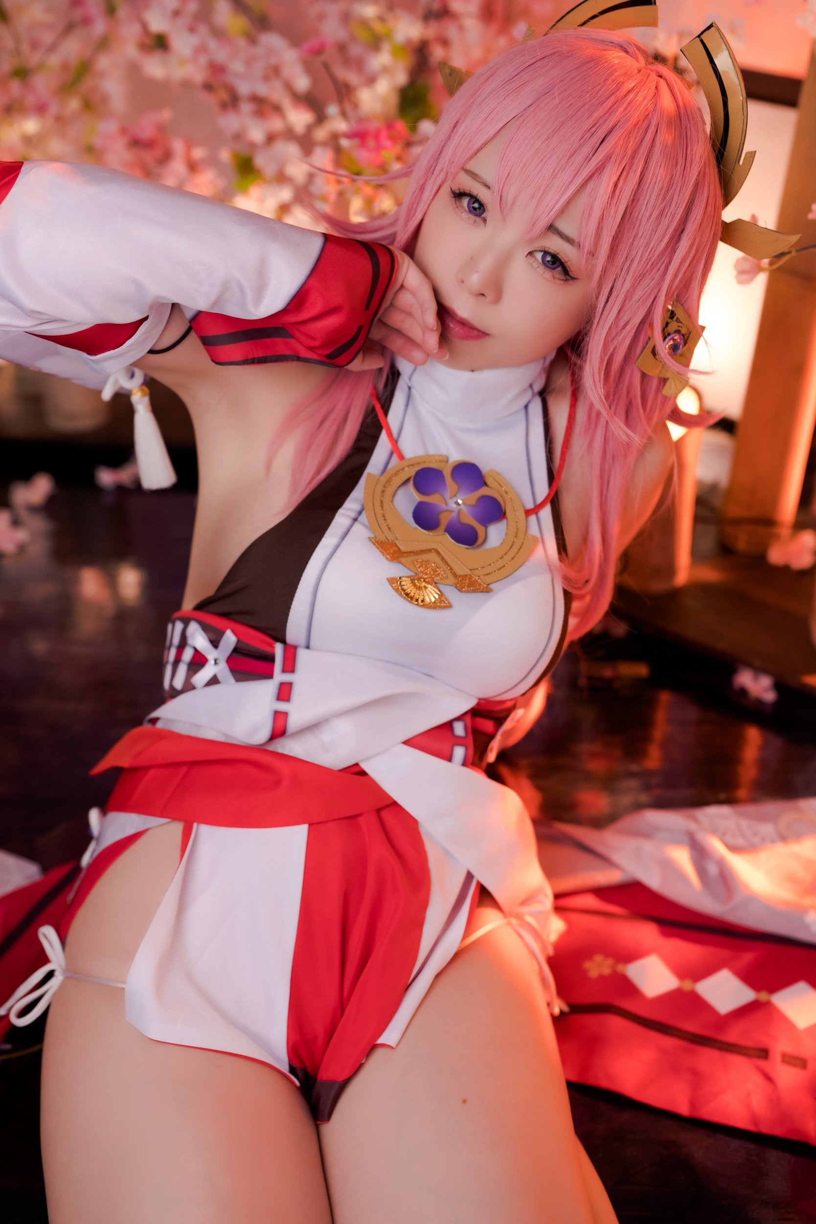 [ワルキューレ (りずな)] 八重桜 (原神)