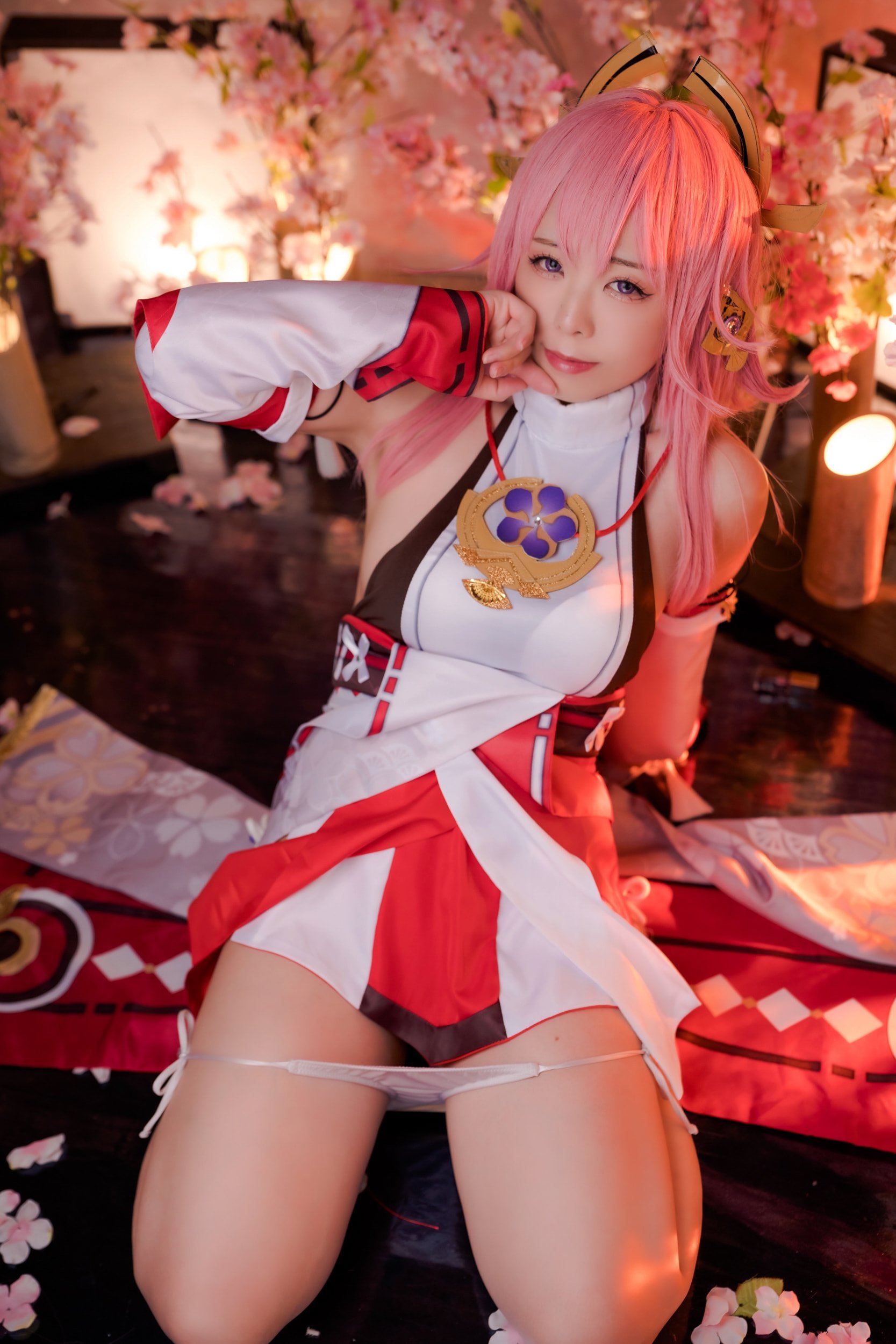 [ワルキューレ (りずな)] 八重桜 (原神)