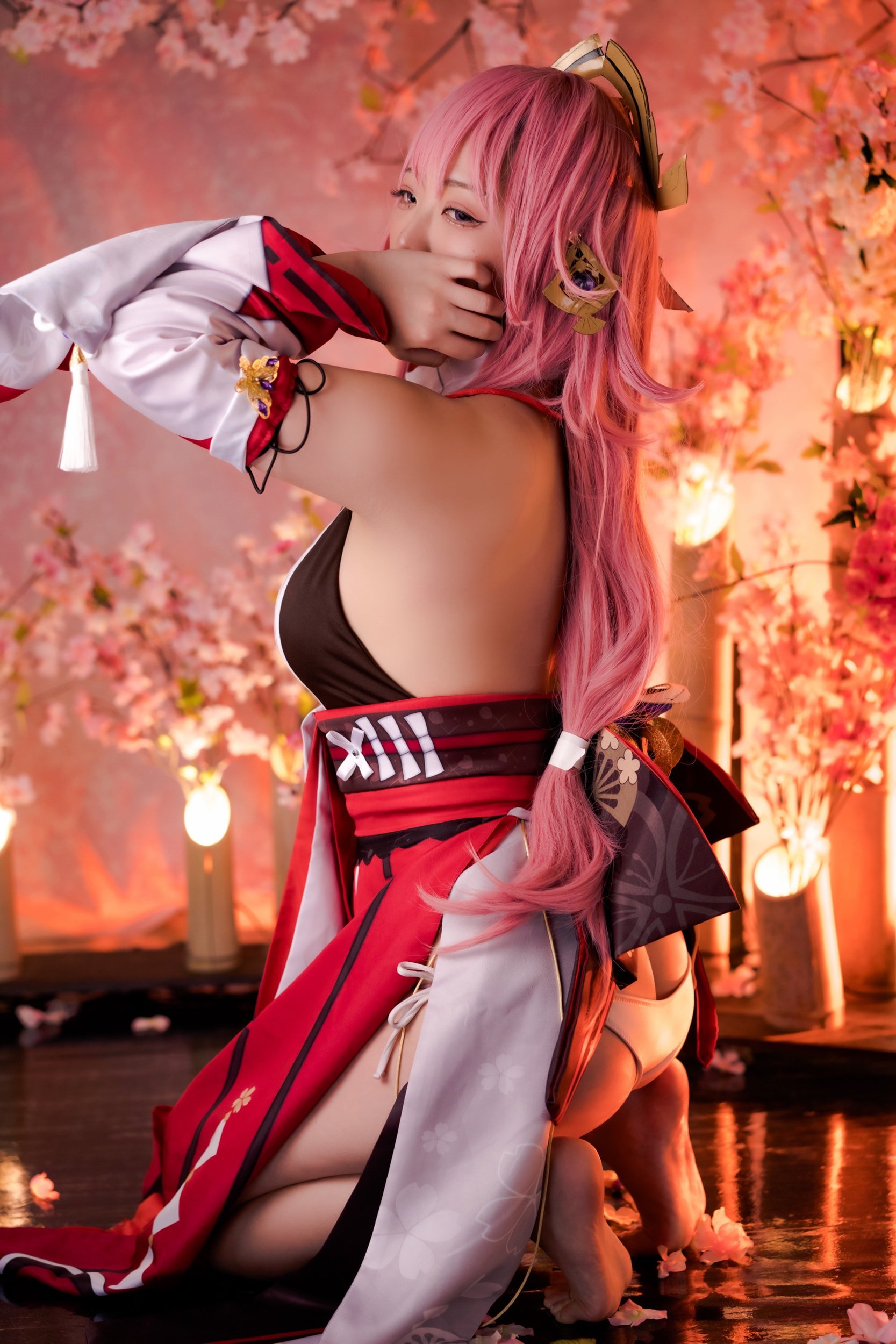 [ワルキューレ (りずな)] 八重桜 (原神)